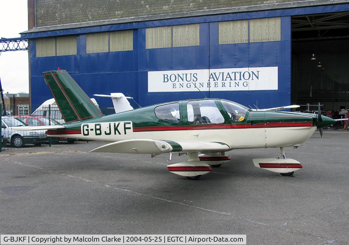 G-BJKF, 1981 Socata TB-9 Tampico C/N 240, Socata TB-9 Tampico at Cranfield Airport in 2004.