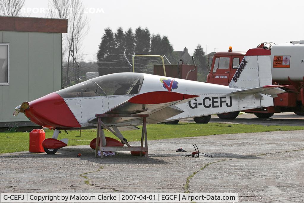 G-CEFJ, 2006 Sonex Sonex C/N PFA 337-14518, Sonex at Sandtoft Airfield in 2007.