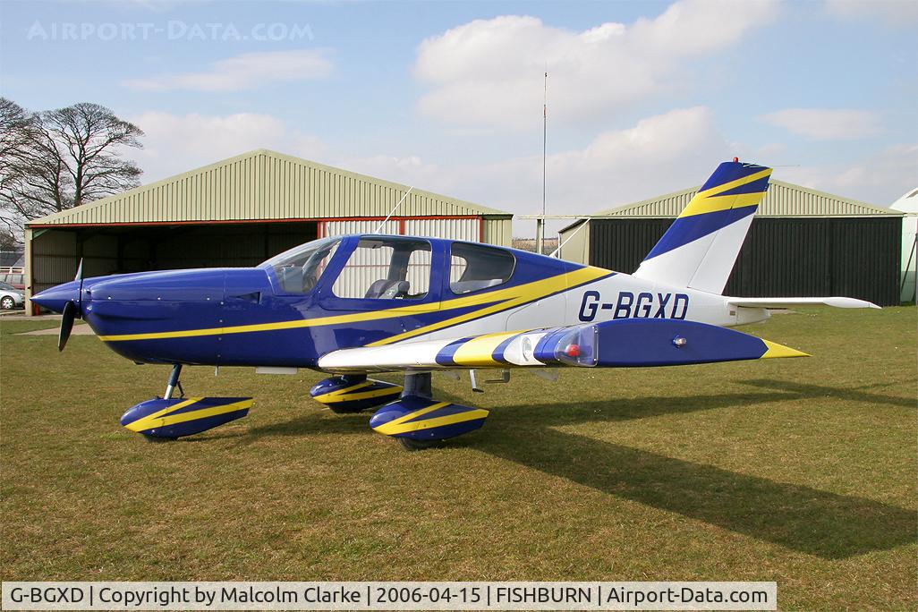 G-BGXD, 1979 Socata TB-10 GT C/N 39, Socata TB-10 Tobago at Fishburn Airfield, UK in 2006.