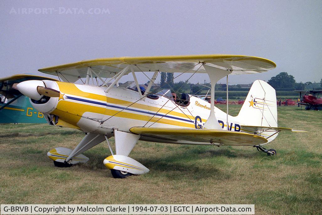 G-BRVB, 1985 Stolp SA-300 Starduster Too C/N 409, Stolp SA-300 Starduster Too. At the 1994 PFA Rally, Cranfield Airport..