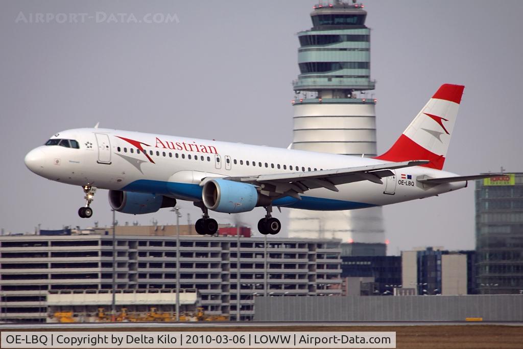 OE-LBQ, 1999 Airbus A320-214 C/N 1137, AUSTRIAN AIRLINES