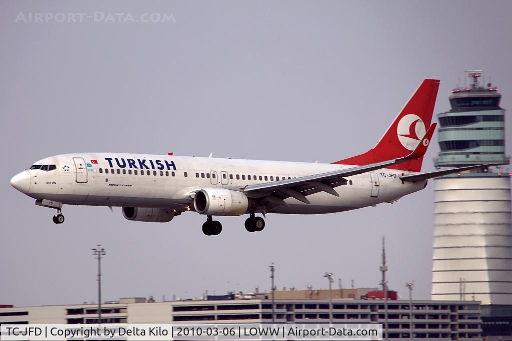 TC-JFD, 1998 Boeing 737-8F2 C/N 29766, Turkish Airlines