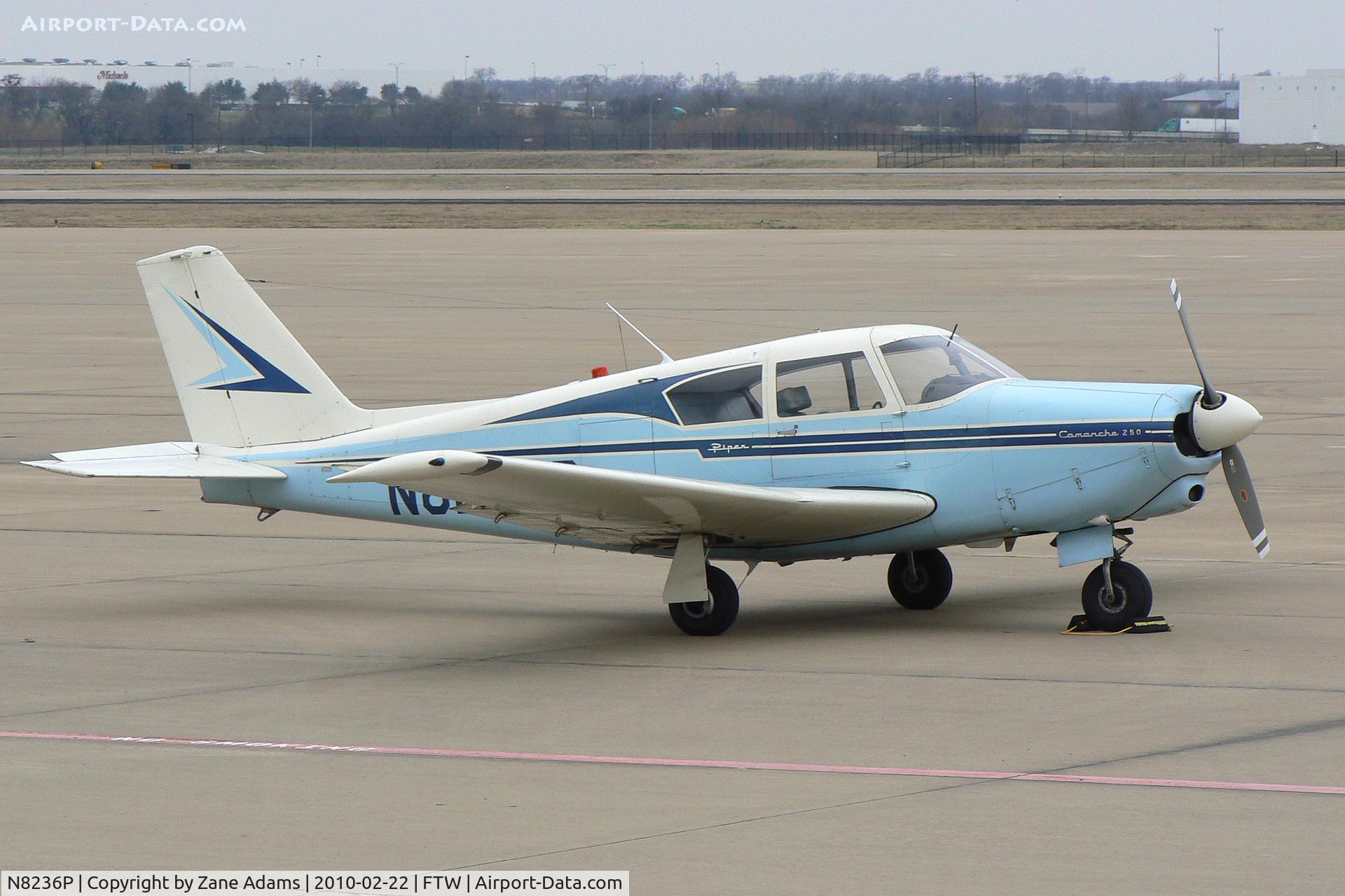 N8236P, 1963 Piper PA-24-250 Comanche C/N 24-3490, At Fort Worth Meacham Field