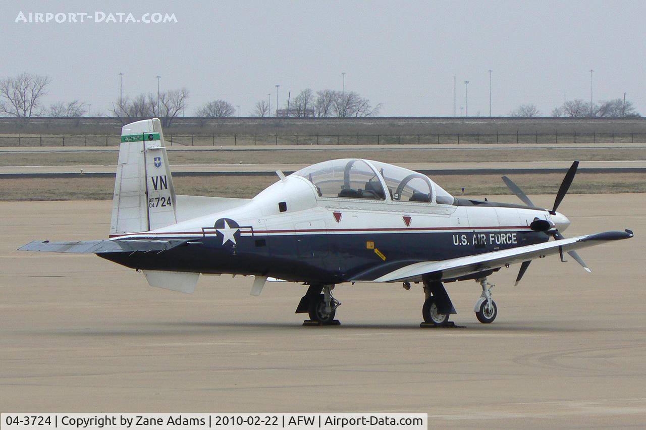 04-3724, 2004 Raytheon T-6A Texan II C/N PT-276, At Fort Worth Alliance Airport