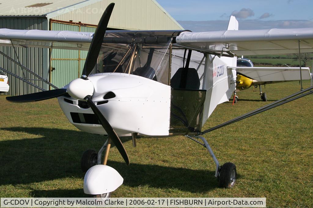 G-CDOV, 2005 Best Off Skyranger 912(2) C/N BMAA/HB/459, Best Off Skyranger 912(2) at Fishburn Airfield, UK in 2006.