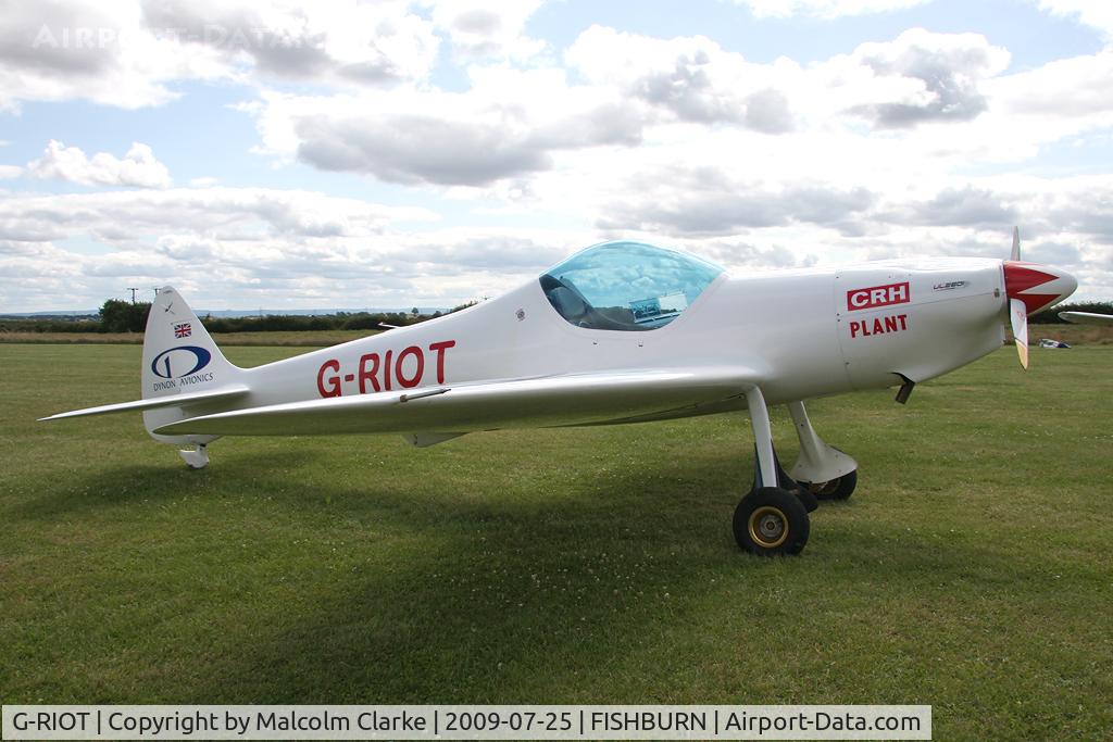 G-RIOT, 2008 Silence Twister C/N PFA 329-14700, Silence Twister. At Fishburn Airfield in 2009.