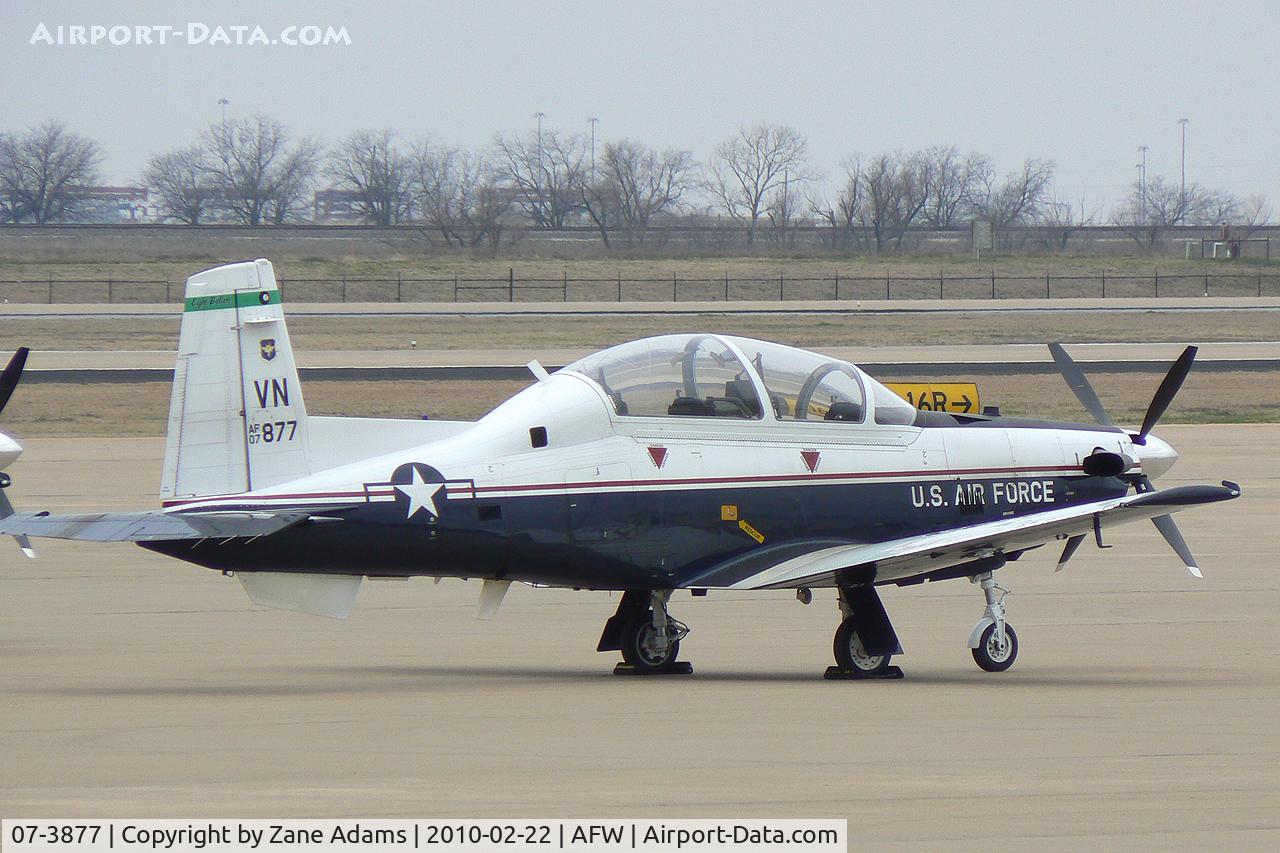 07-3877, 2007 Raytheon T-6A Texan II C/N PT-432, At Fort Worth Alliance Airport