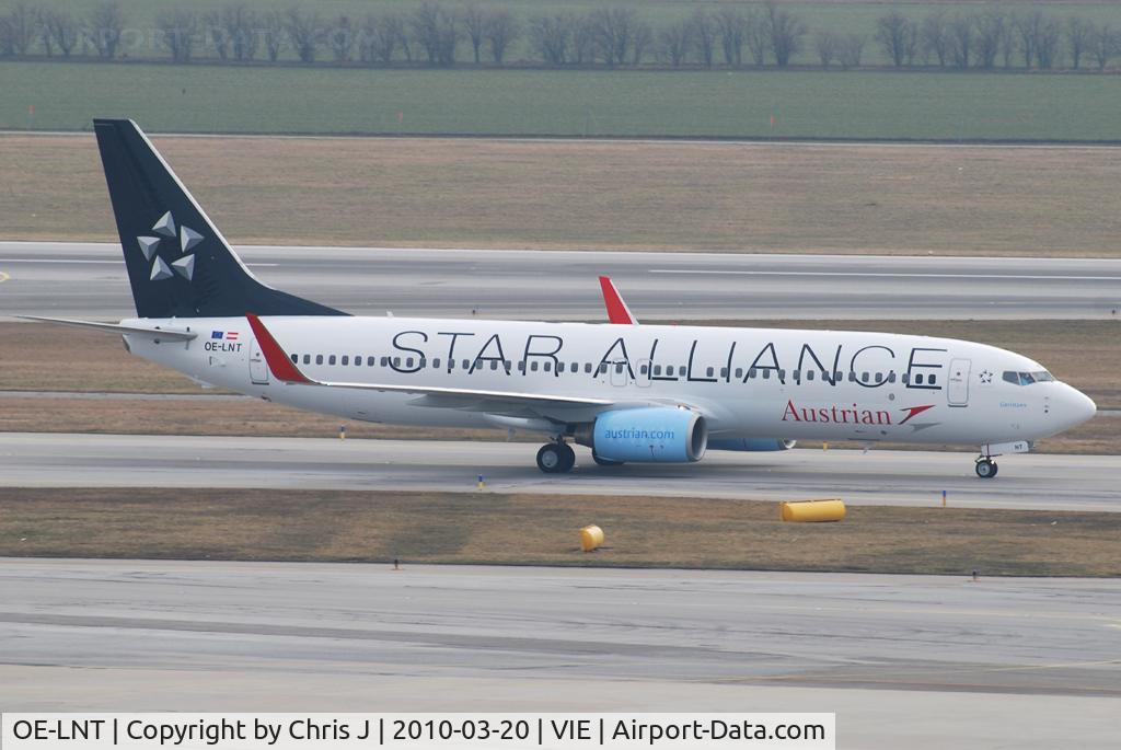 OE-LNT, 2006 Boeing 737-8Z9 C/N 33834, Austrian Airlines Boeing 737-8Z9