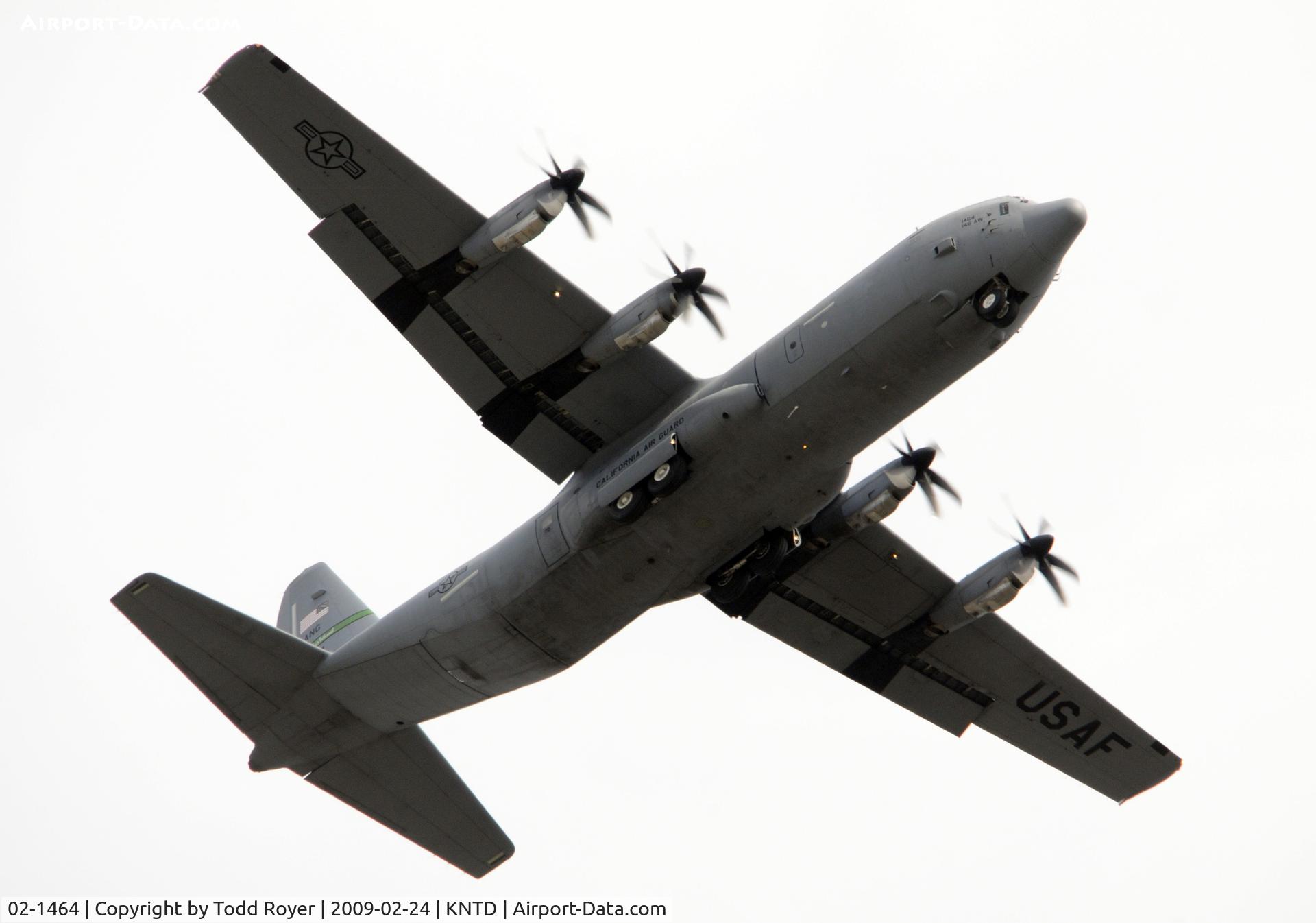 02-1464, 2003 Lockheed Martin C-130J-30 Super Hercules C/N 382-5552, From the backyard