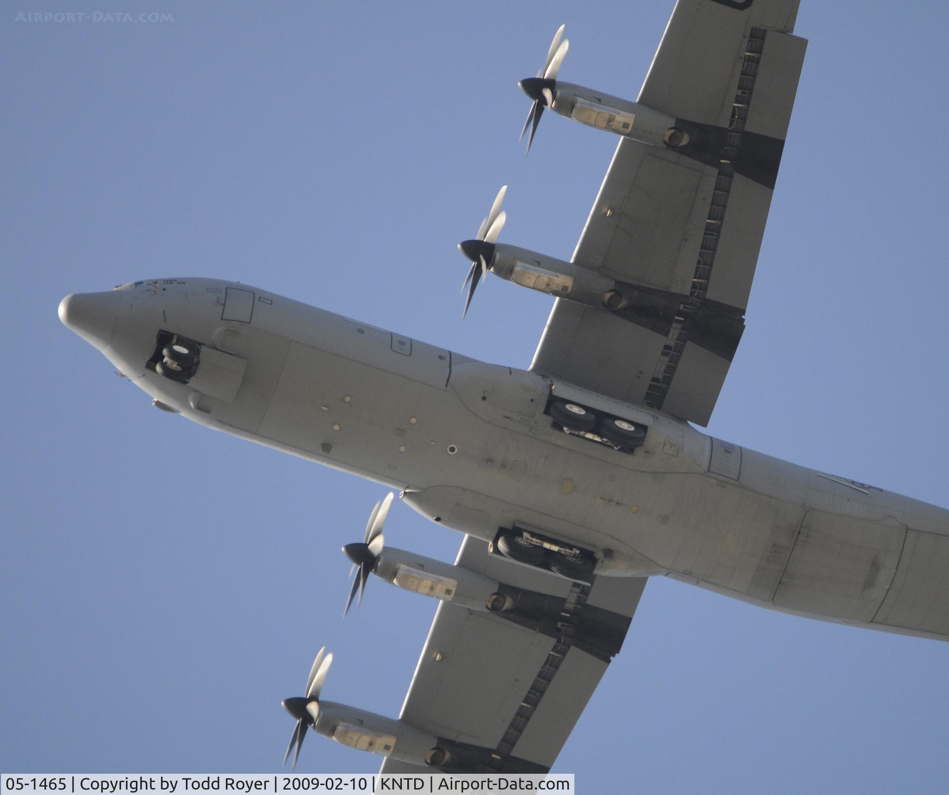05-1465, 2006 Lockheed Martin C-130J-30 Super Hercules C/N 382-5574, From the backyard