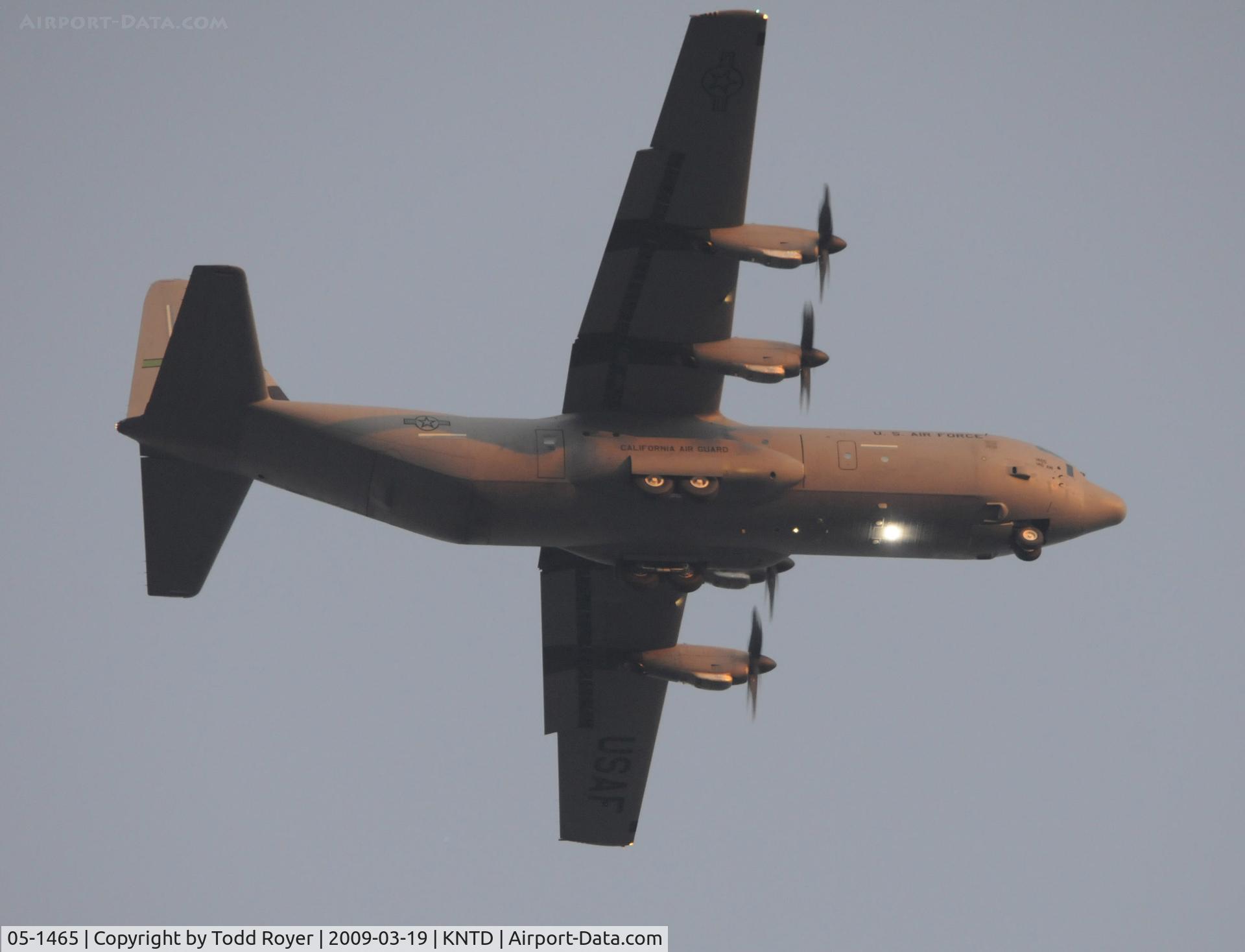 05-1465, 2006 Lockheed Martin C-130J-30 Super Hercules C/N 382-5574, From the backyard