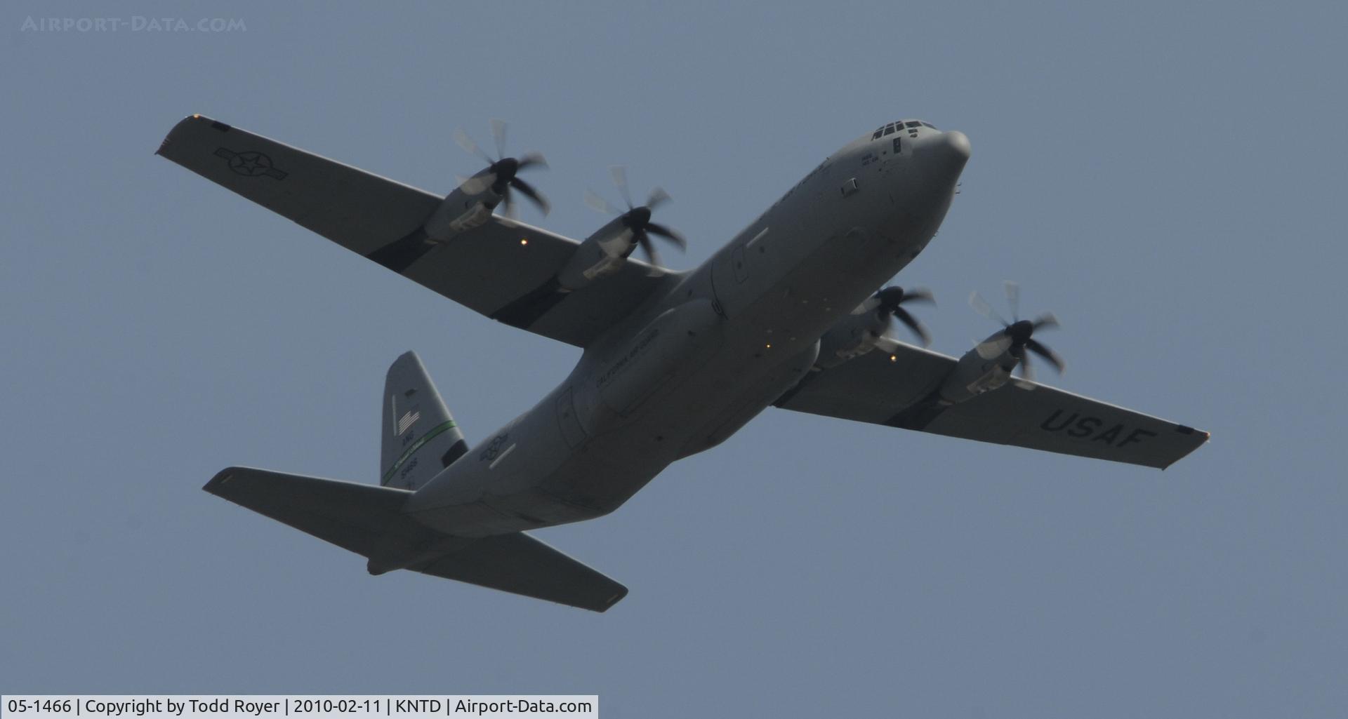 05-1466, 2006 Lockheed Martin C-130J-30 Super Hercules C/N 382-5576, From the backyard