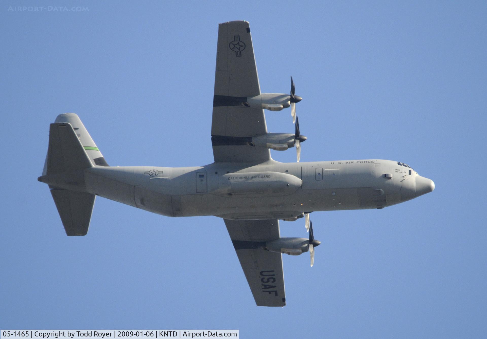 05-1465, 2006 Lockheed Martin C-130J-30 Super Hercules C/N 382-5574, From the backyard