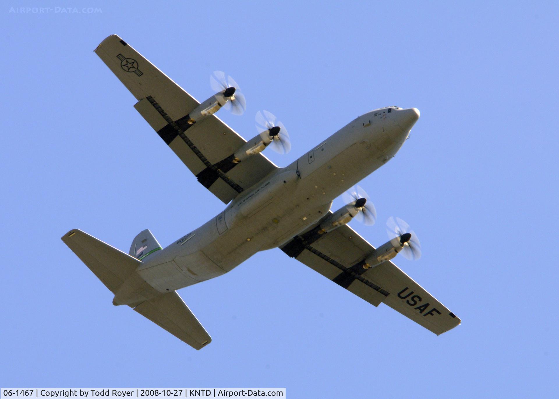 06-1467, 2006 Lockheed Martin C-130J-30 Super Hercules C/N 382-5585, From the backyard