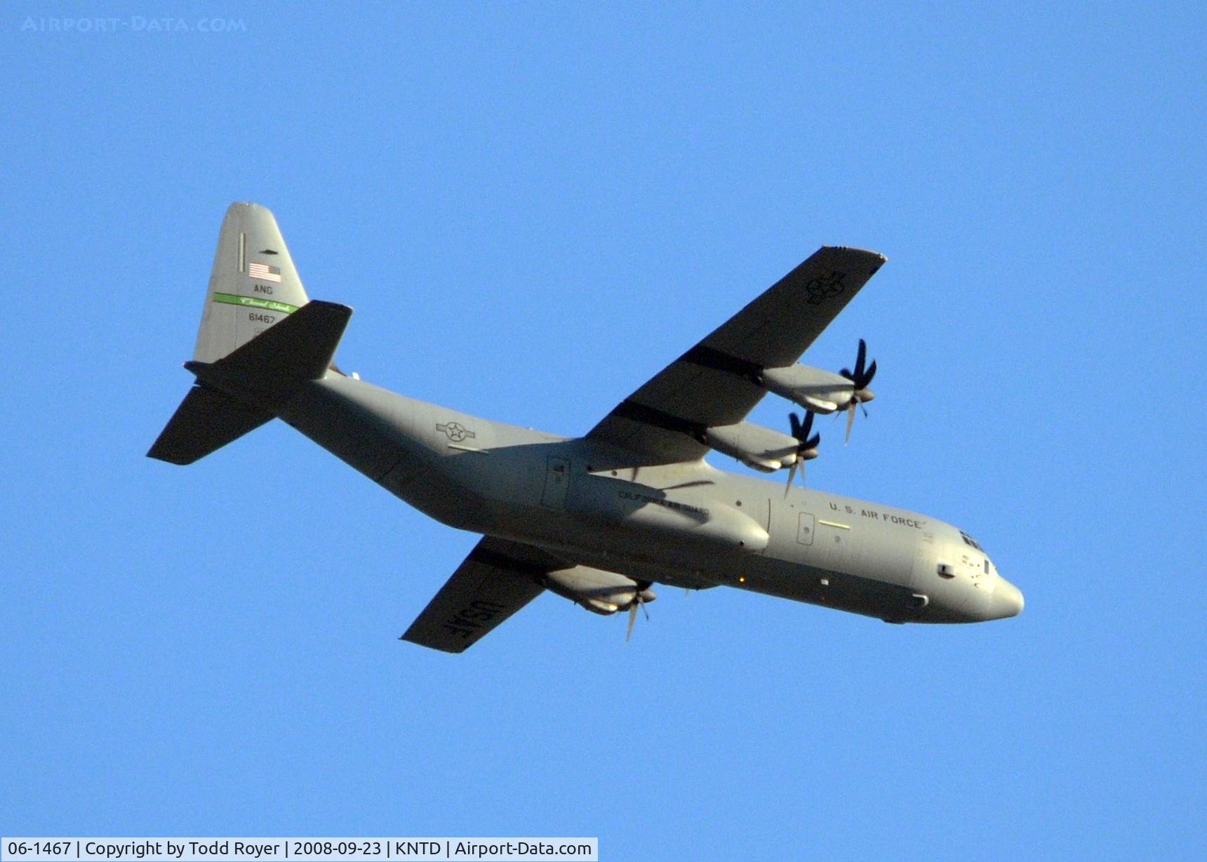 06-1467, 2006 Lockheed Martin C-130J-30 Super Hercules C/N 382-5585, From the backyard