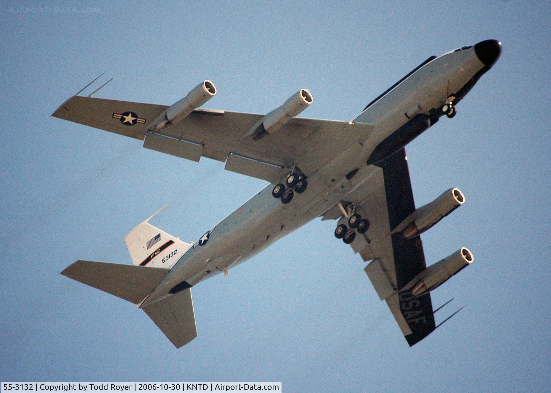 55-3132, 1955 Boeing NKC-135E Stratotanker C/N 17248/T0015, From the backyard