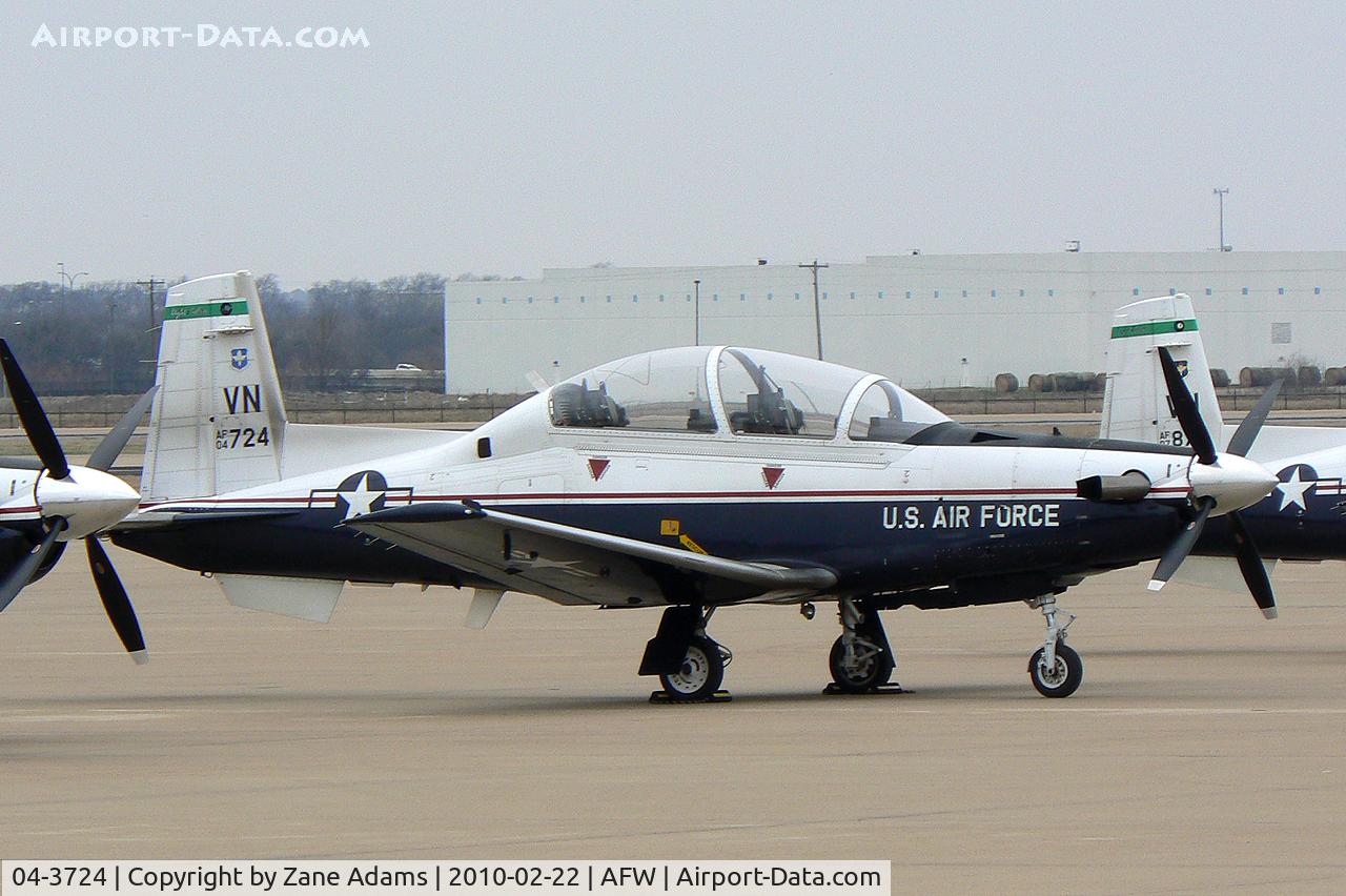 04-3724, 2004 Raytheon T-6A Texan II C/N PT-276, At Fort Worth Alliance Airport