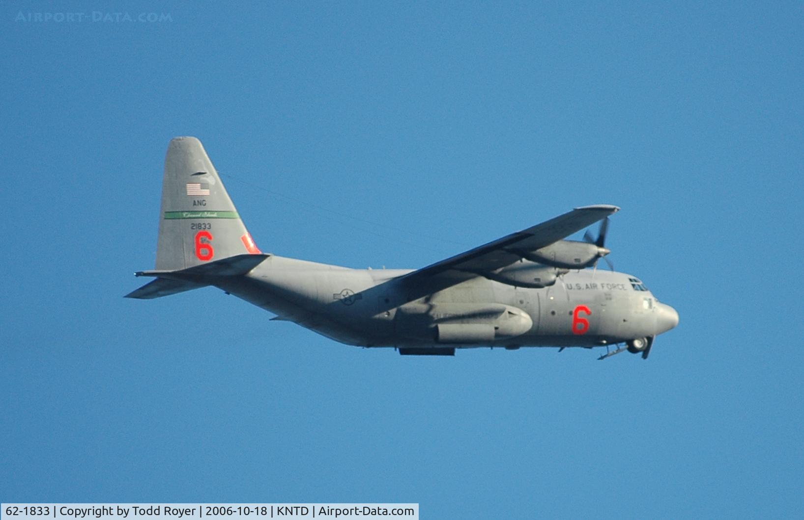 62-1833, 1962 Lockheed C-130E Hercules C/N 382-3796, From the backyard