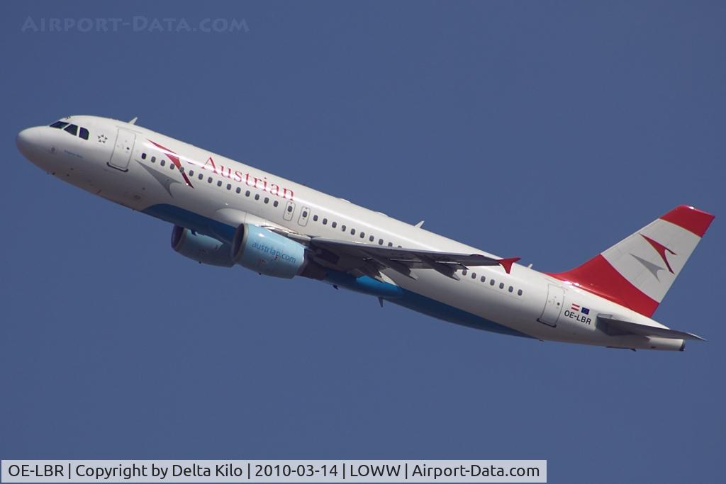 OE-LBR, 2000 Airbus A320-214 C/N 1150, AUSTRIAN AIRLINES