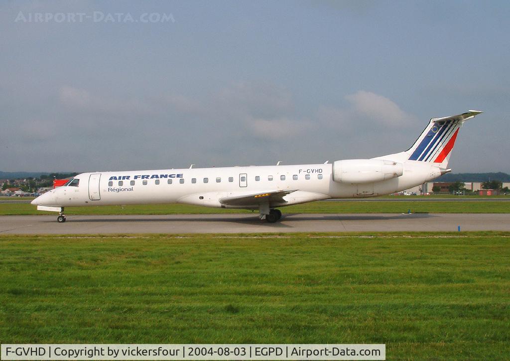 F-GVHD, 1999 Embraer ERJ-145LR (EMB-145LR) C/N 145178, Air France Regional