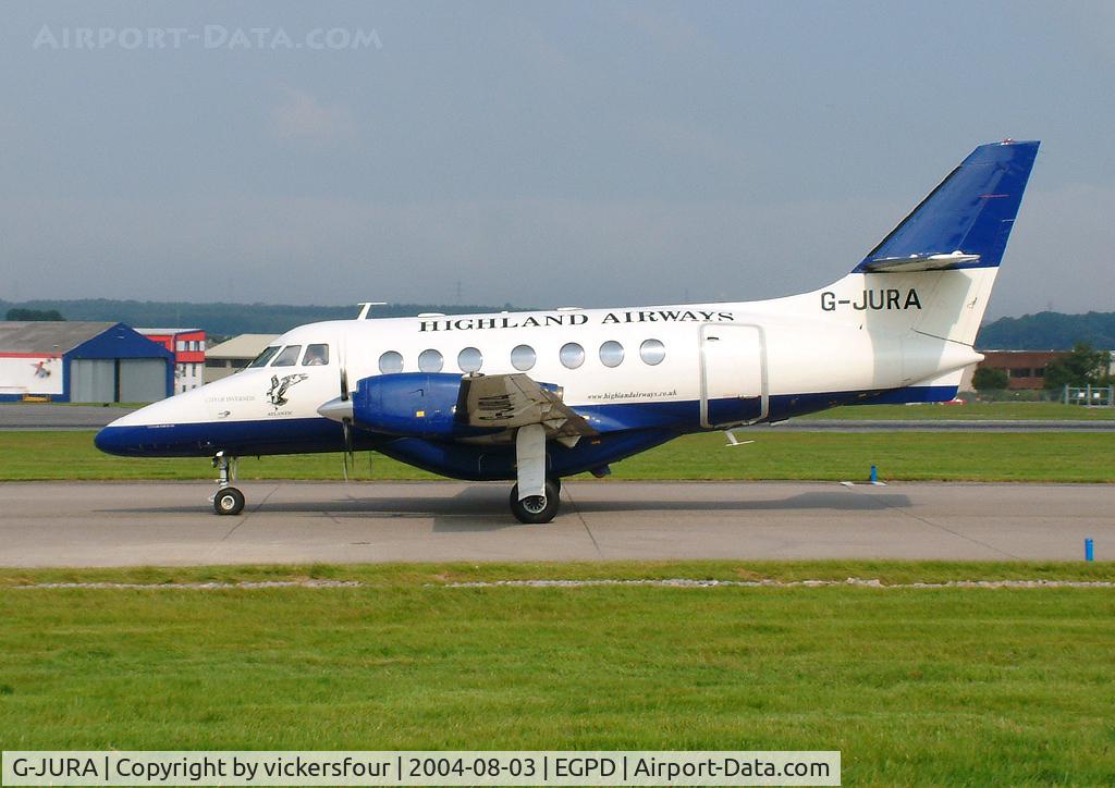 G-JURA, 1987 British Aerospace BAe-3112 Jetstream 31 C/N 772, Highland Airways