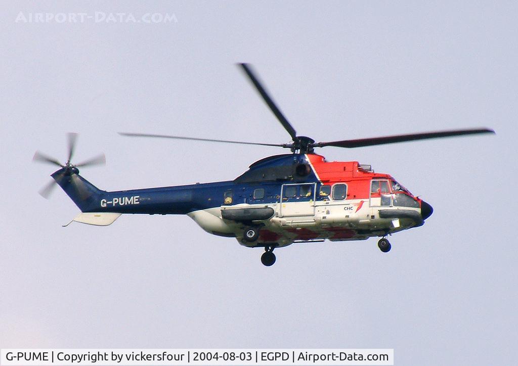 G-PUME, 1983 Aerospatiale AS-332L Super Puma C/N 2091, CHC Scotia