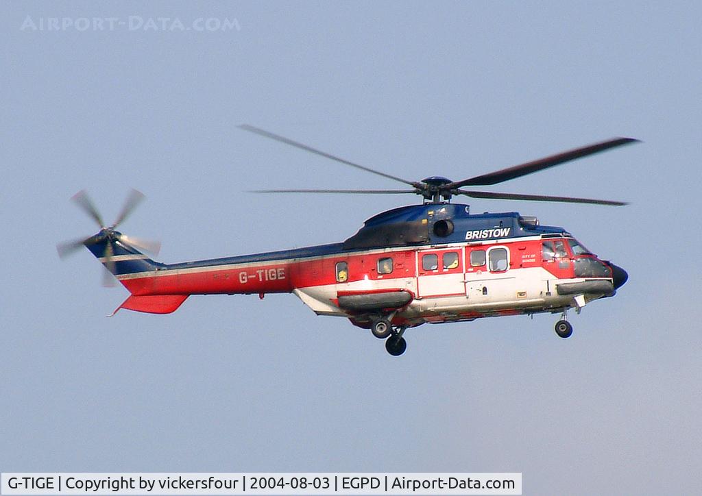 G-TIGE, 1982 Aerospatiale AS-332L Super Puma C/N 2028, Bristow