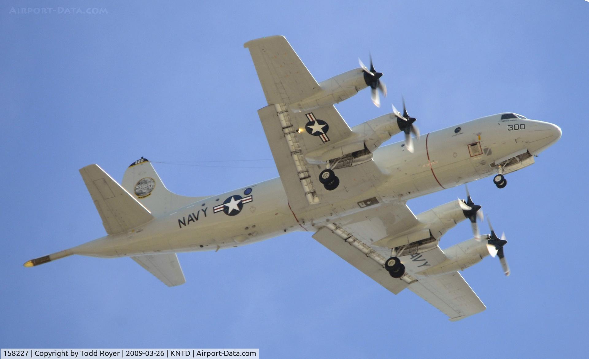 158227, 2000 Lockheed NP-3D Orion C/N 285A-5551, From the backyard