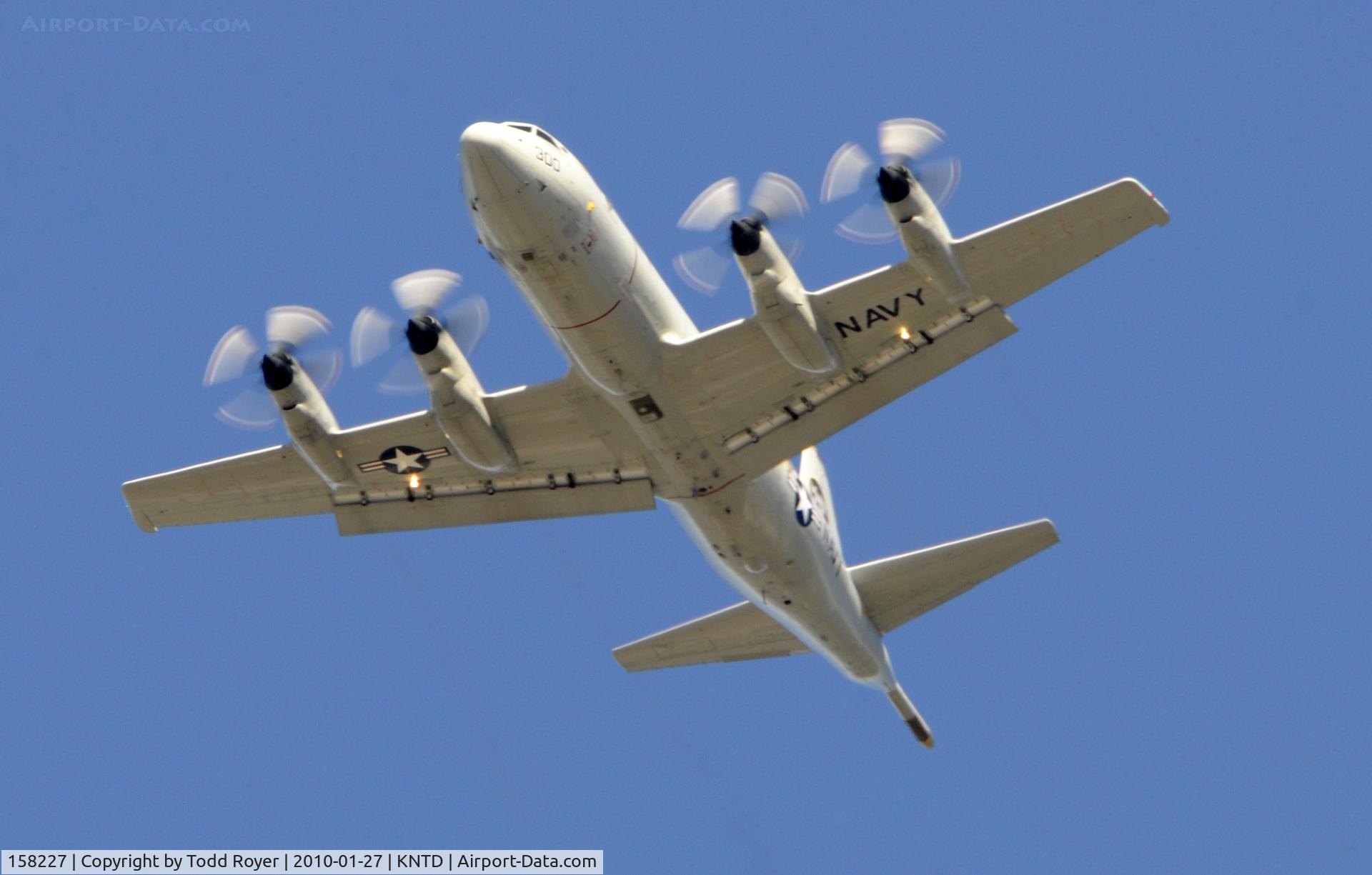 158227, 2000 Lockheed NP-3D Orion C/N 285A-5551, From the backyard