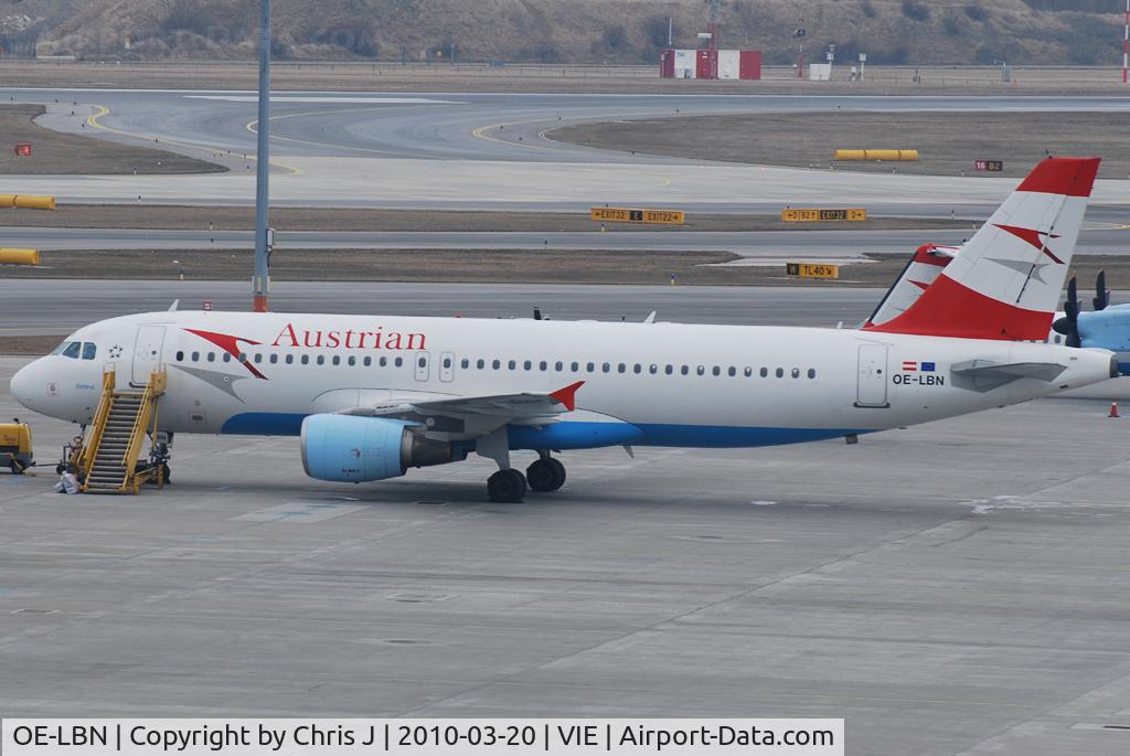OE-LBN, 1997 Airbus A320-214 C/N 768, Austrian Airlines Airbus A320-214