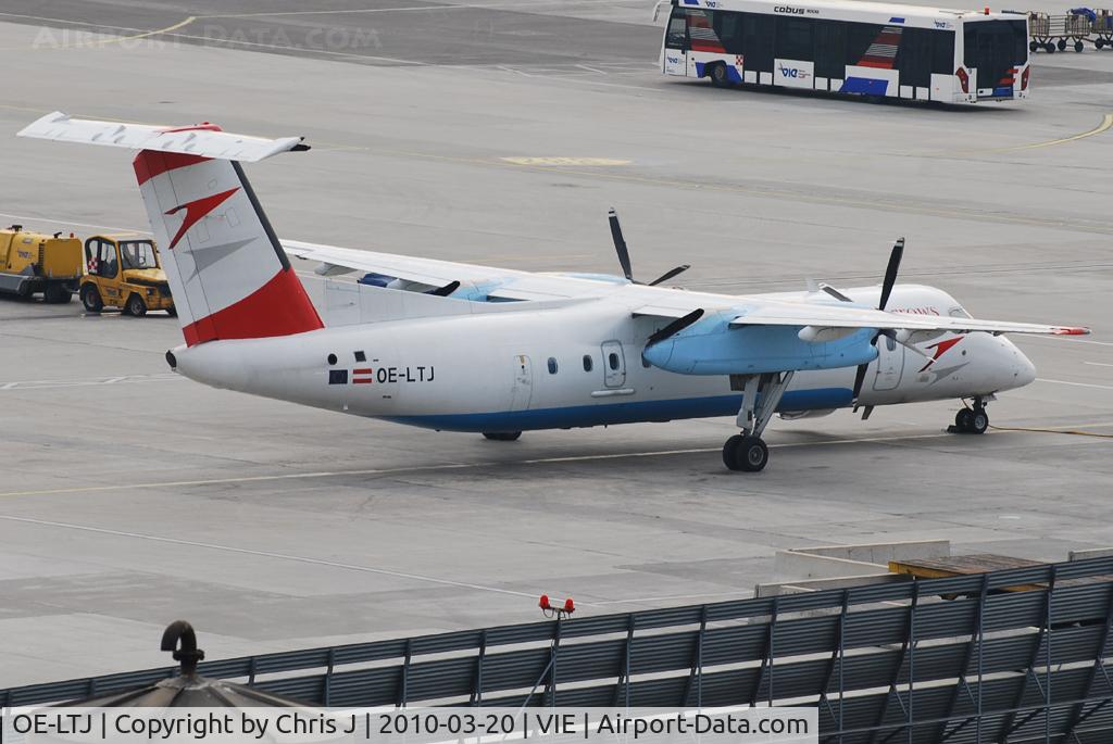 OE-LTJ, 1997 De Havilland Canada DHC-8-314Q Dash 8 C/N 481, Austrian arrows DHC8-314