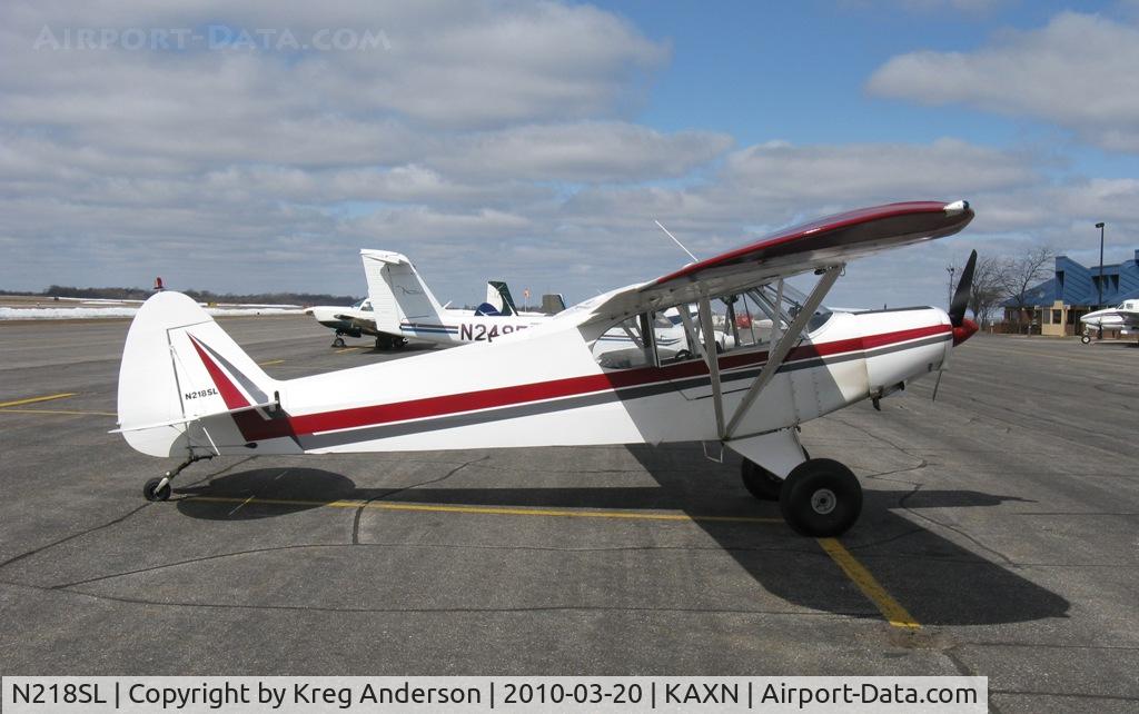 N218SL, Piper PA-18-150 Super Cub C/N Not found, The plane's registration is clearly N218SL (or maybe the S is a 5), but no record of this aircraft is on A-D.com.