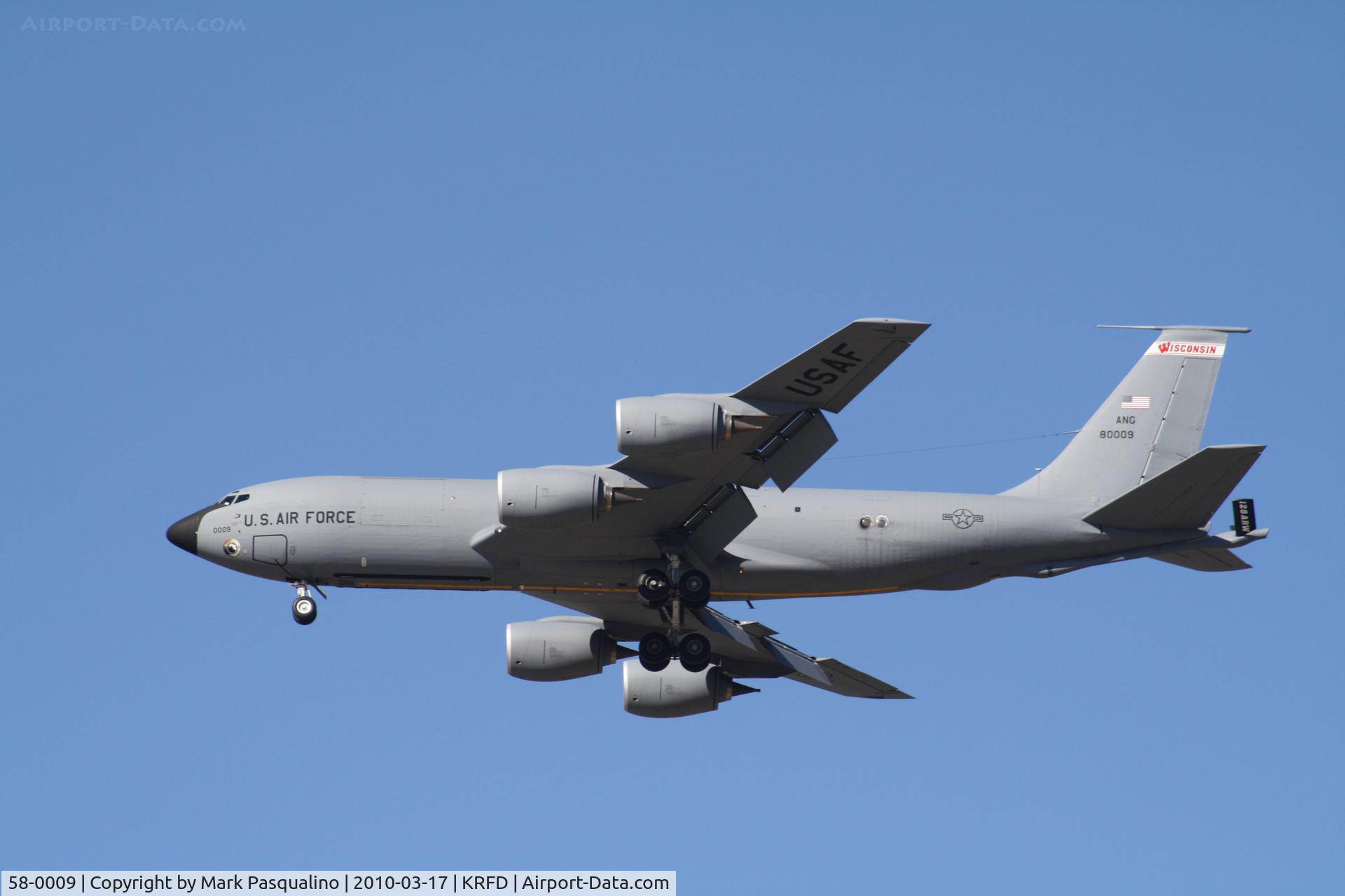58-0009, 1958 Boeing KC-135R Stratotanker C/N 17754, Boeing KC-135R
