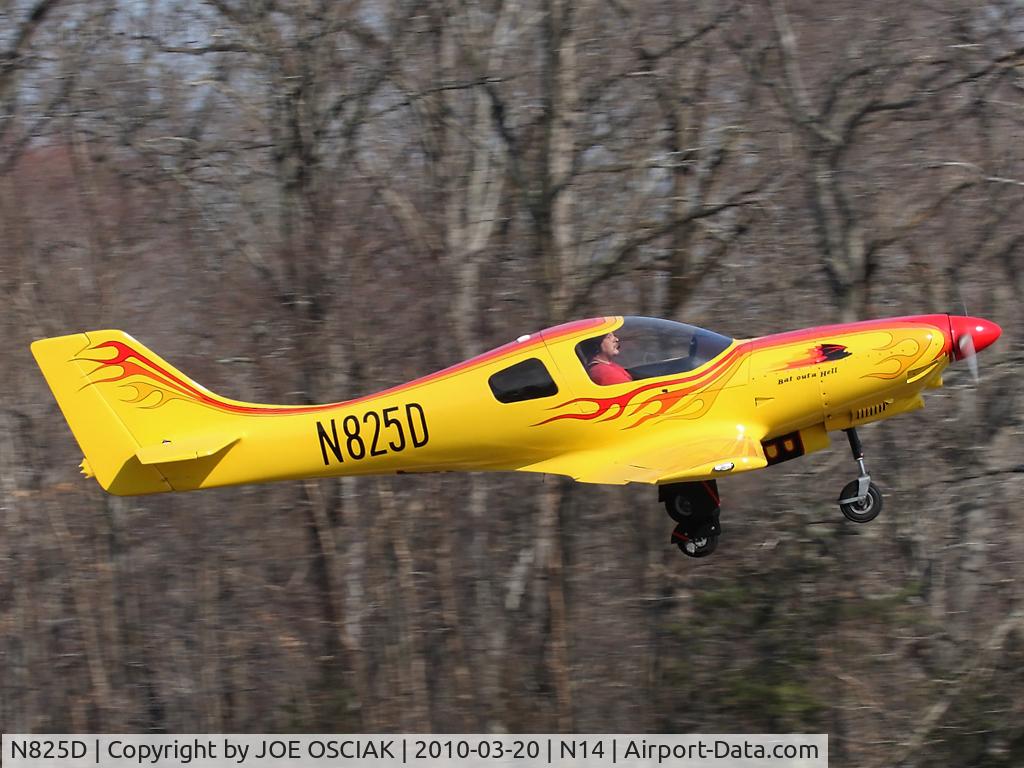N825D, 2006 Lancair 320 C/N 153, Flying at N14