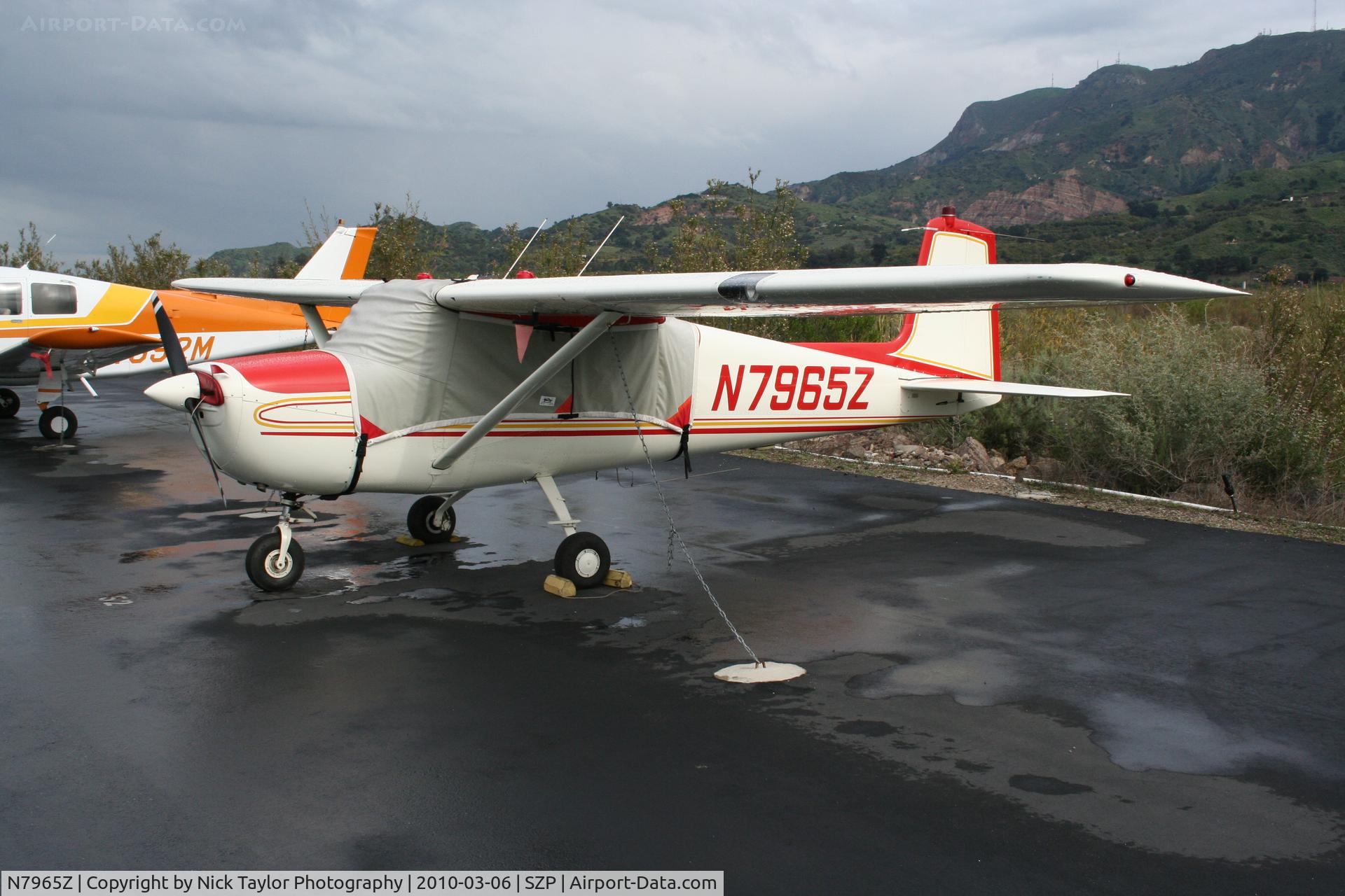 N7965Z, 1963 Cessna 150C C/N 15060065, 63 Cessna 150
