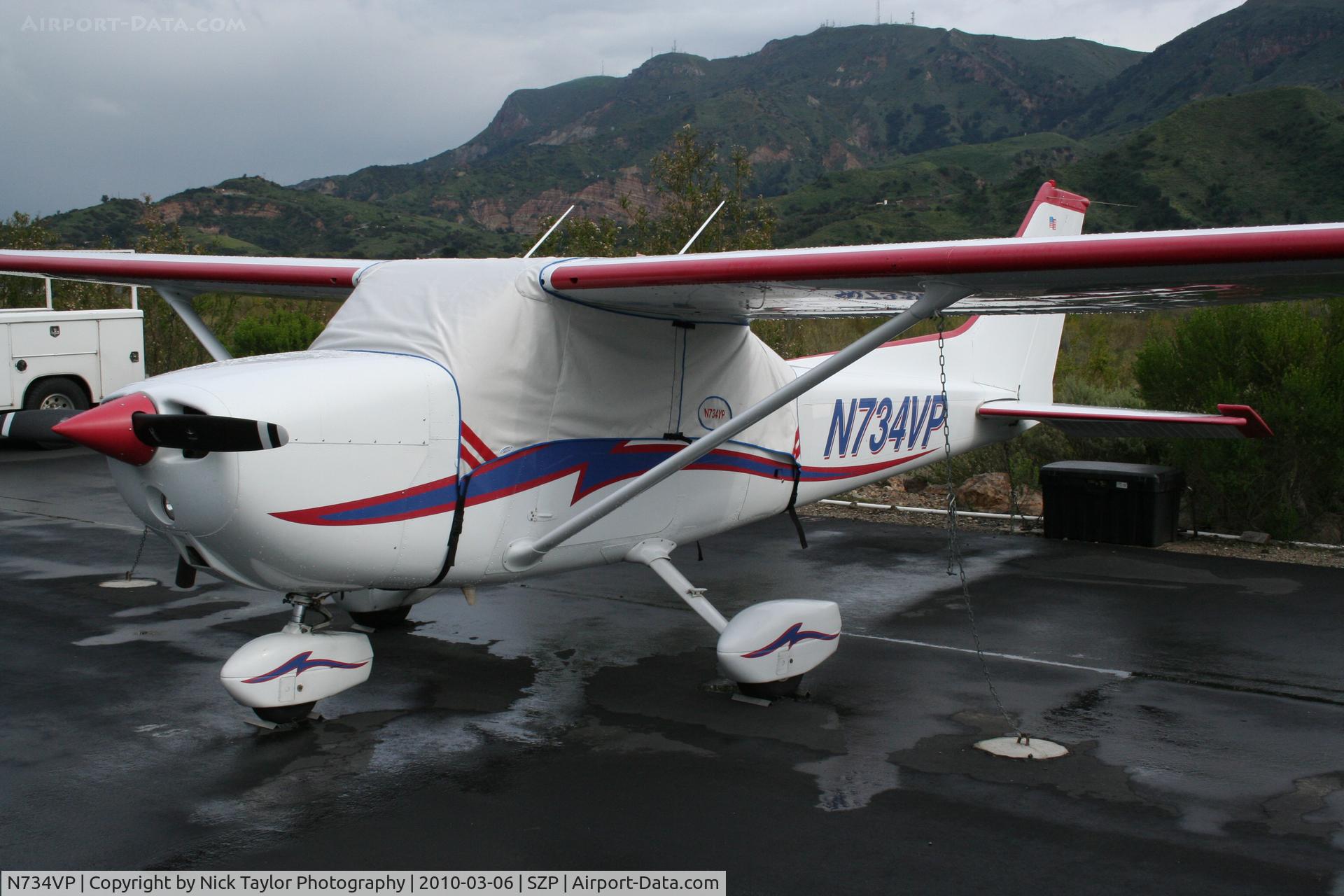 N734VP, 1977 Cessna 172N C/N 17269151, After the downpour