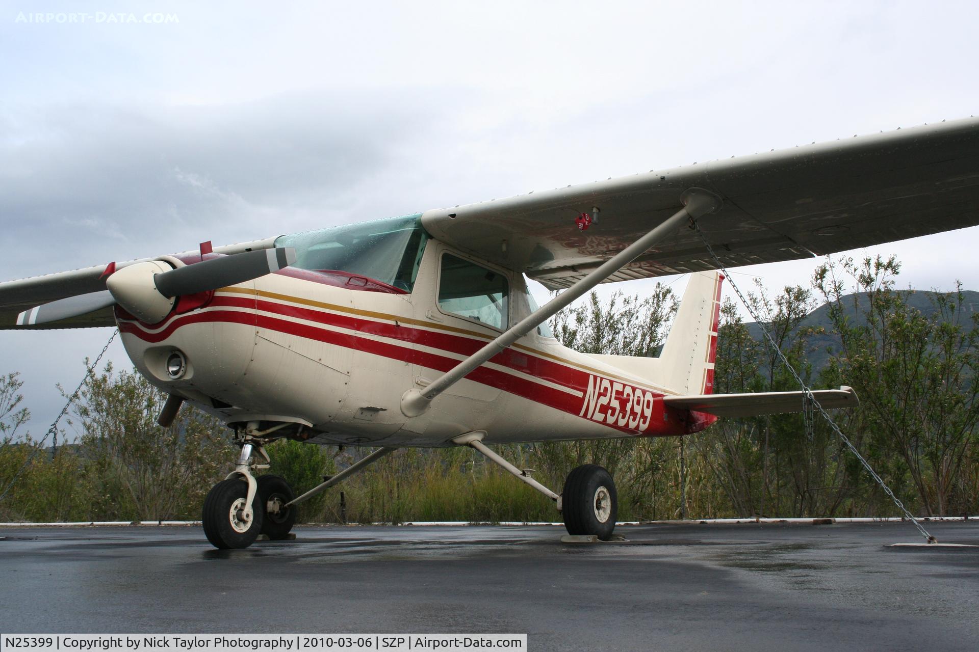 N25399, 1977 Cessna 152 C/N 15280633, After the downpour