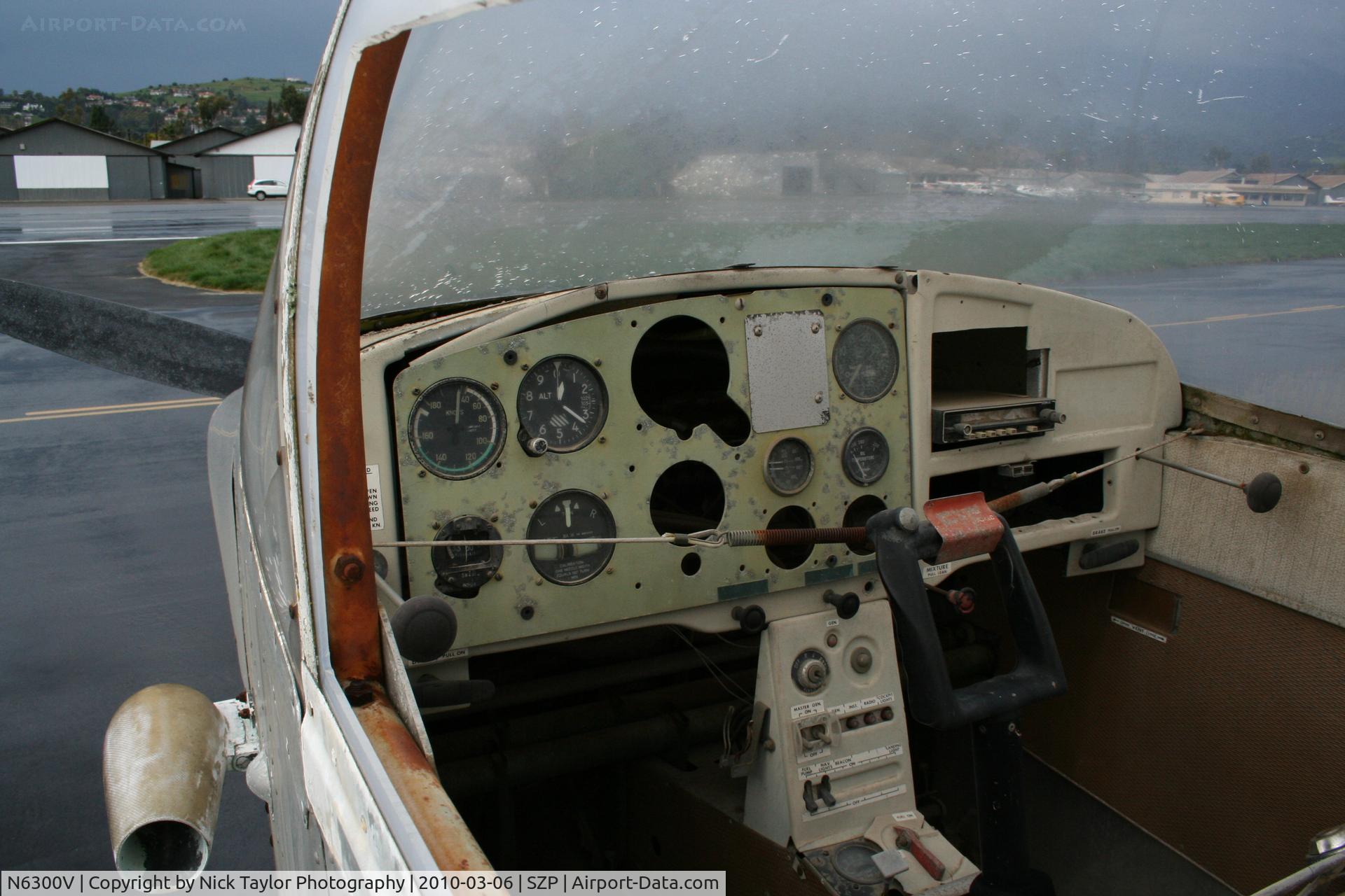 N6300V, 1964 Victa Airtourer 100 C/N 74, Cockpit