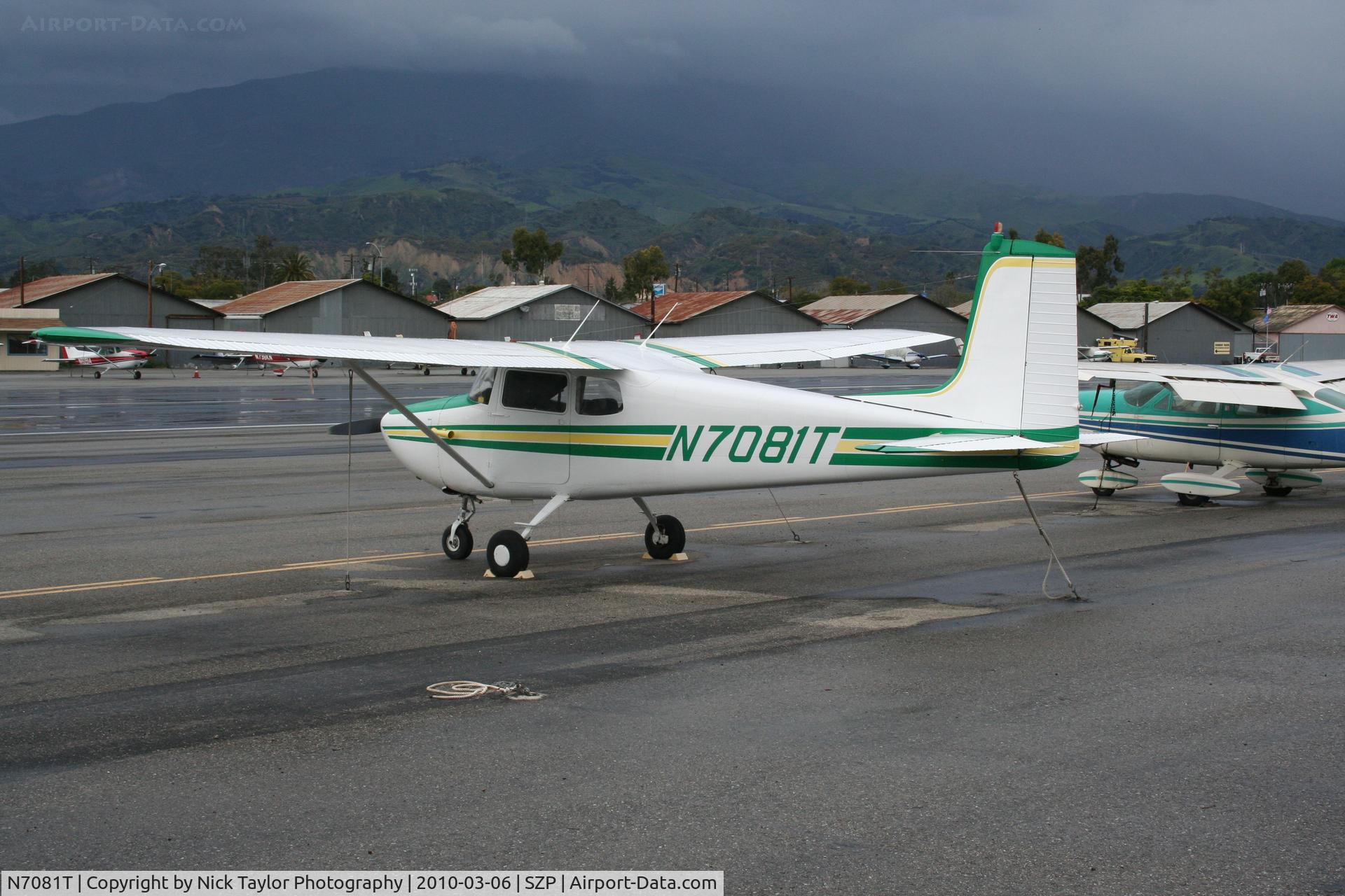 N7081T, 1959 Cessna 172 C/N 46681, After the downpour