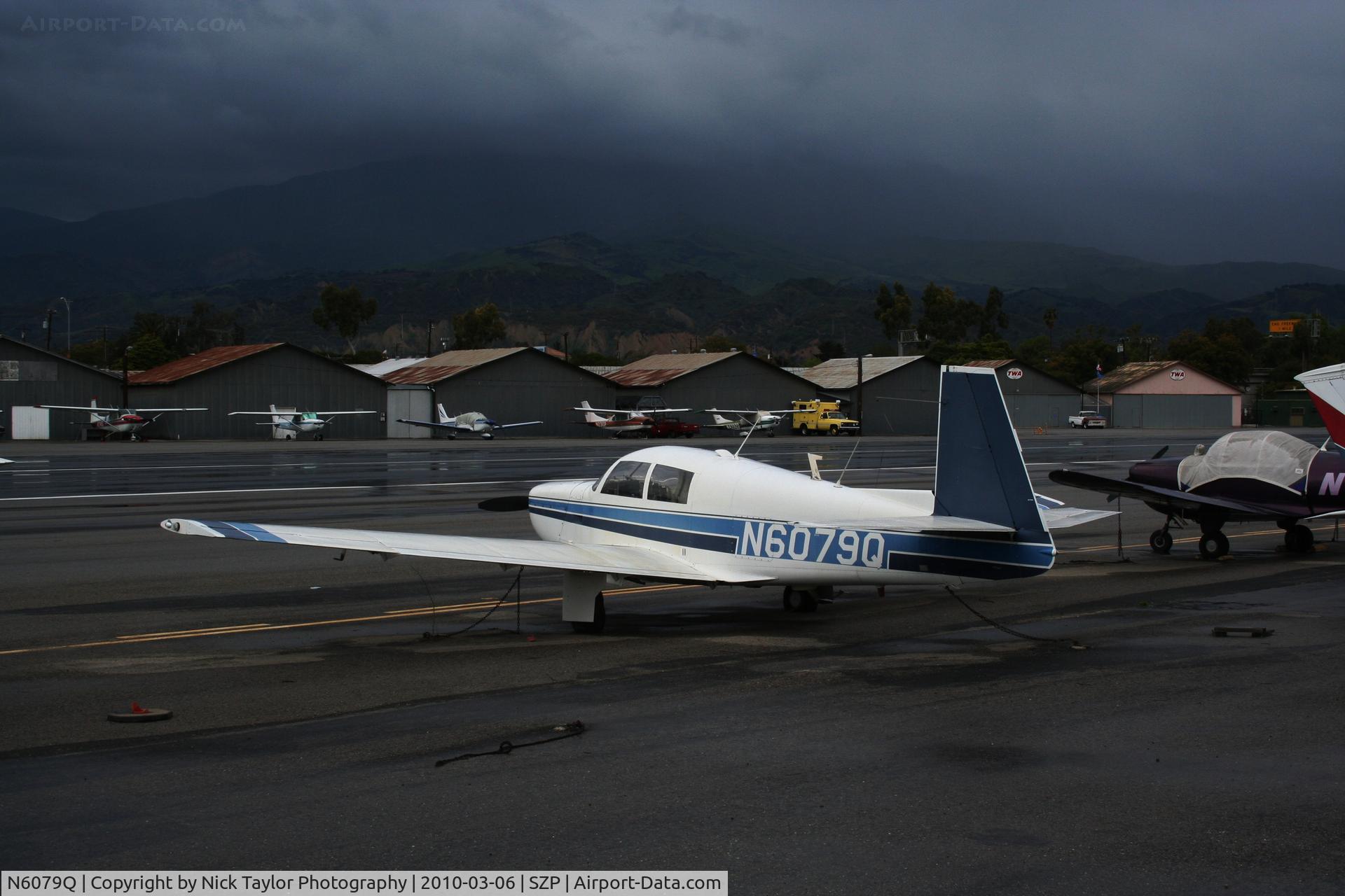 N6079Q, 1965 Mooney M20C Ranger C/N 3255, After the downpour