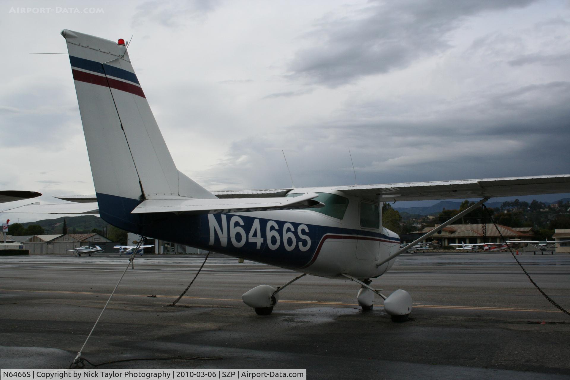 N6466S, 1967 Cessna 150H C/N 15067266, After the downpour