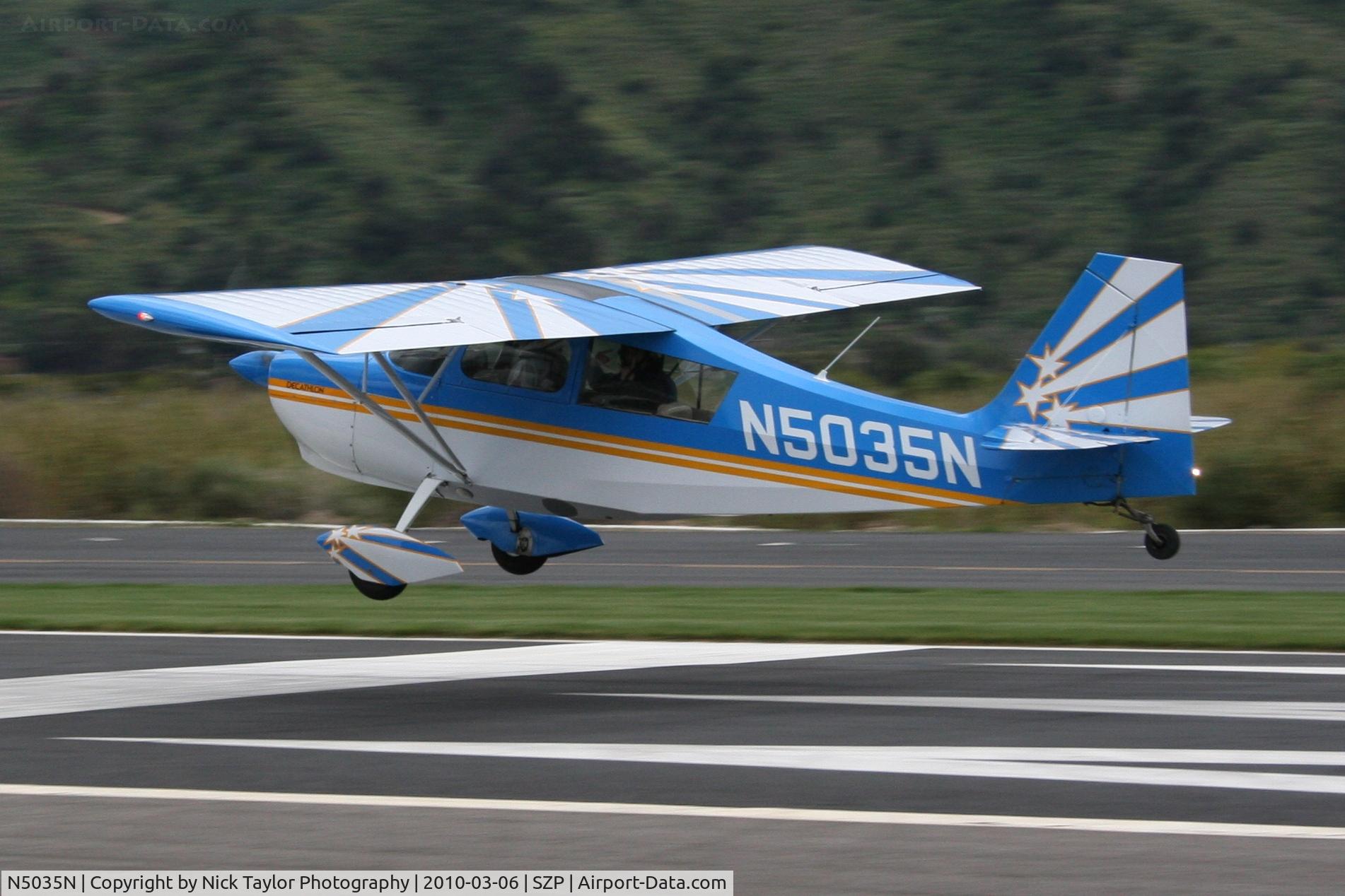 N5035N, 1978 Bellanca 8KCAB Decathlon C/N 470-79, The bird
