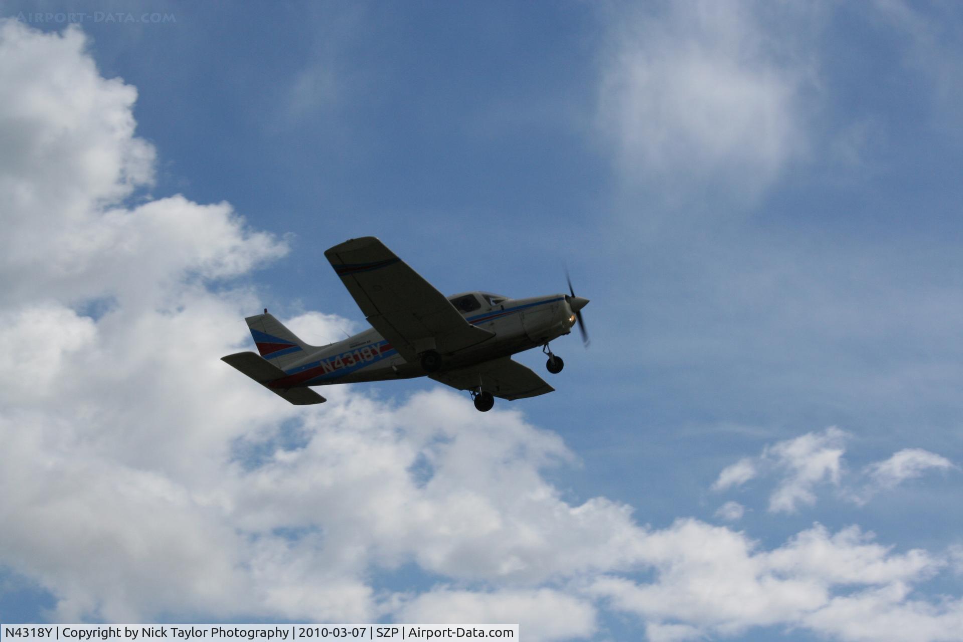 N4318Y, 1983 Piper PA-28-161 Warrior II C/N 28-8416006, Pattern on 1st Sunday