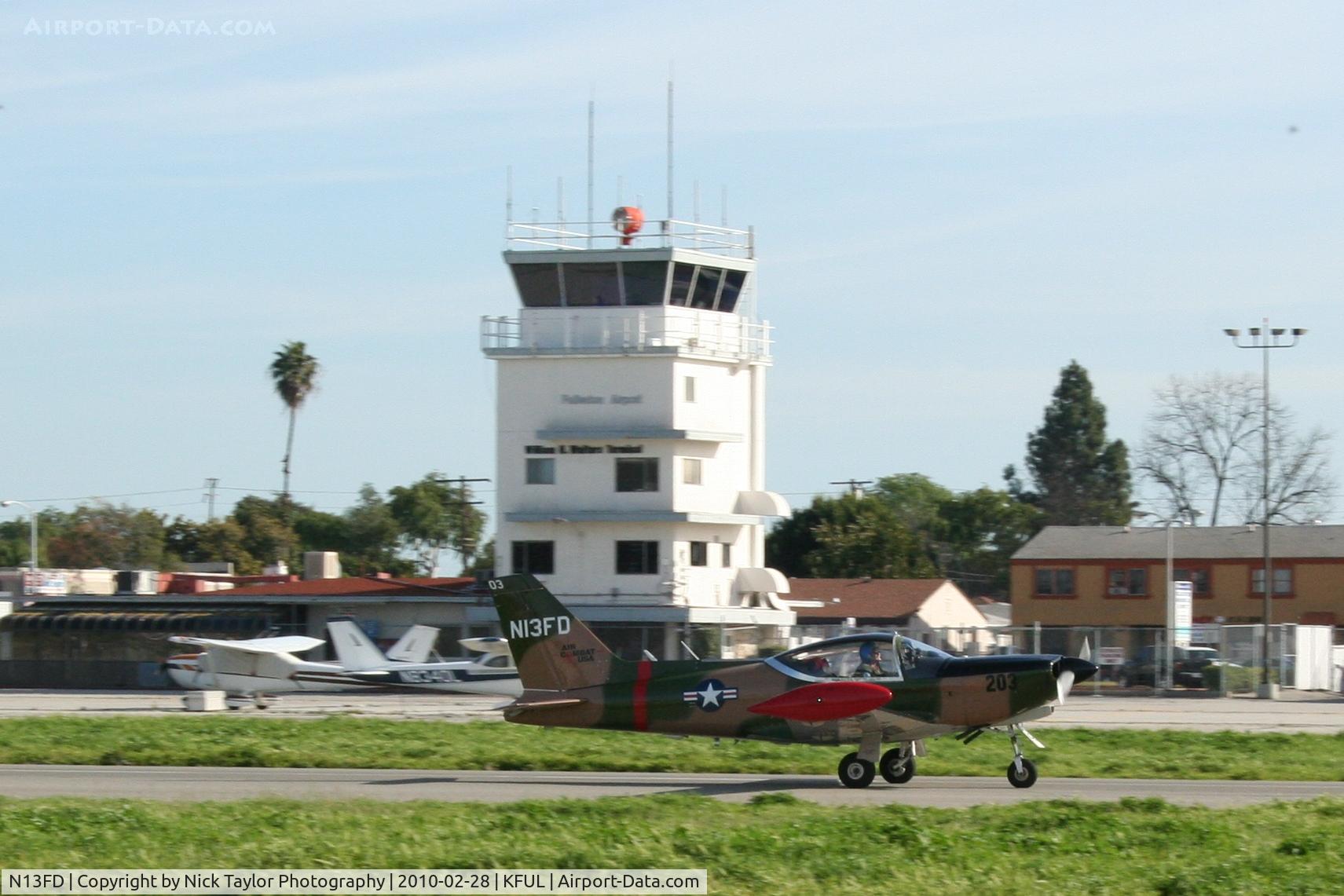 N13FD, 1975 SIAI-Marchetti SF-260SB C/N 10-09, Air Combat USA