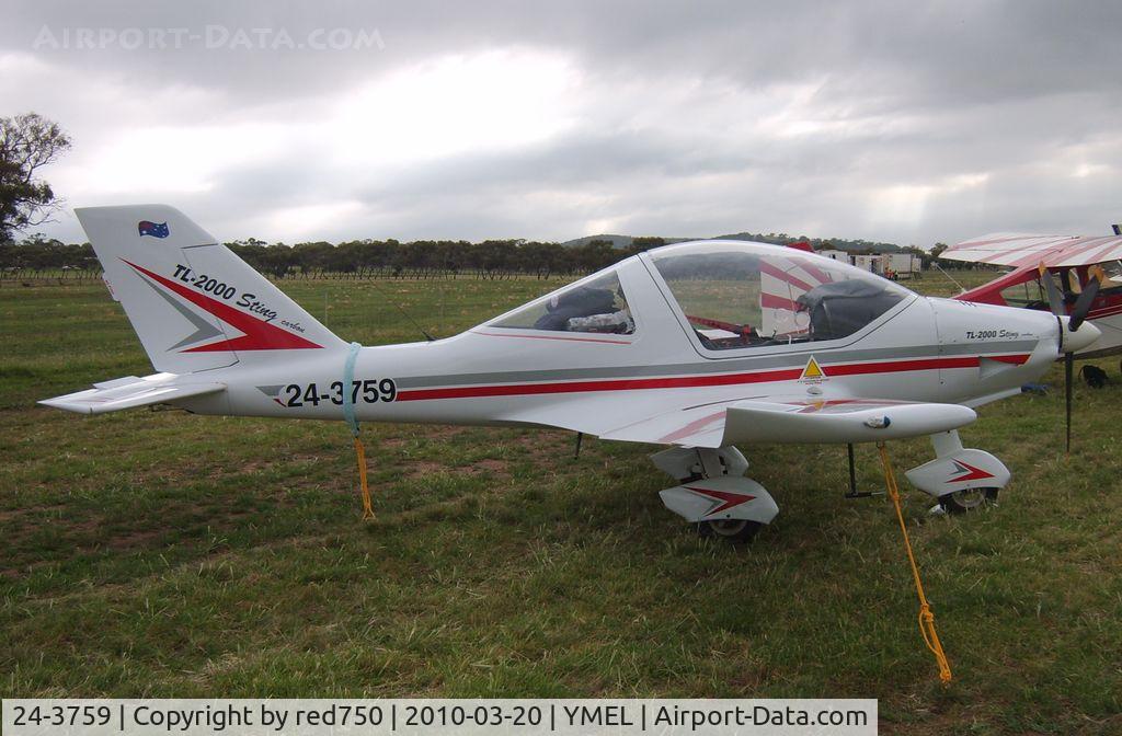 24-3759, 2002 TL Ultralight TL-2000 Sting Carbon C/N 02S116, TL 2000 Sting 24-3759 at Melton Airshow