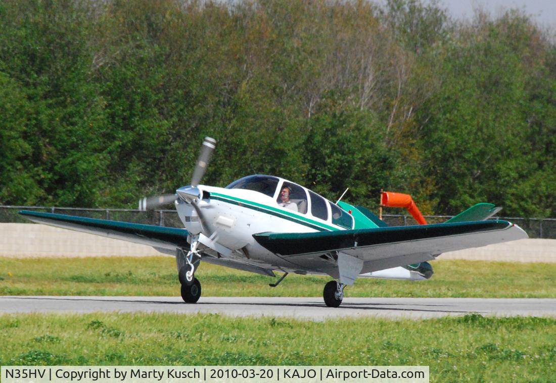 N35HV, 1957 Beech H35 Bonanza C/N D-5236, The perfect landing