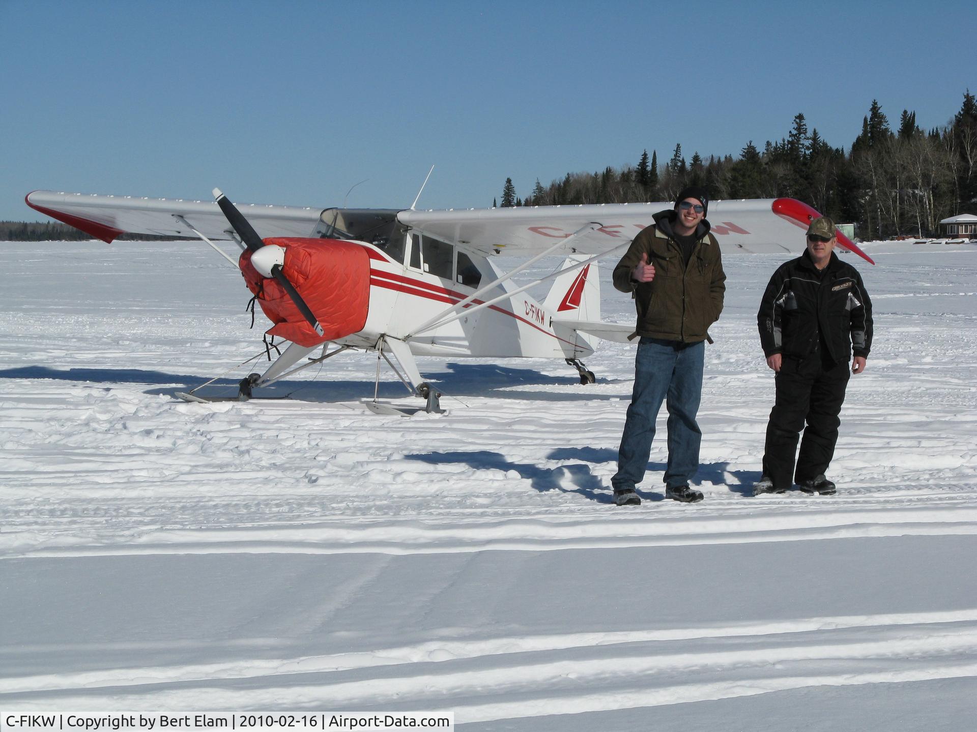 C-FIKW, 1956 Piper PA-22-150 C/N 22-3720, C-FIKW at Dorothy Lake MB