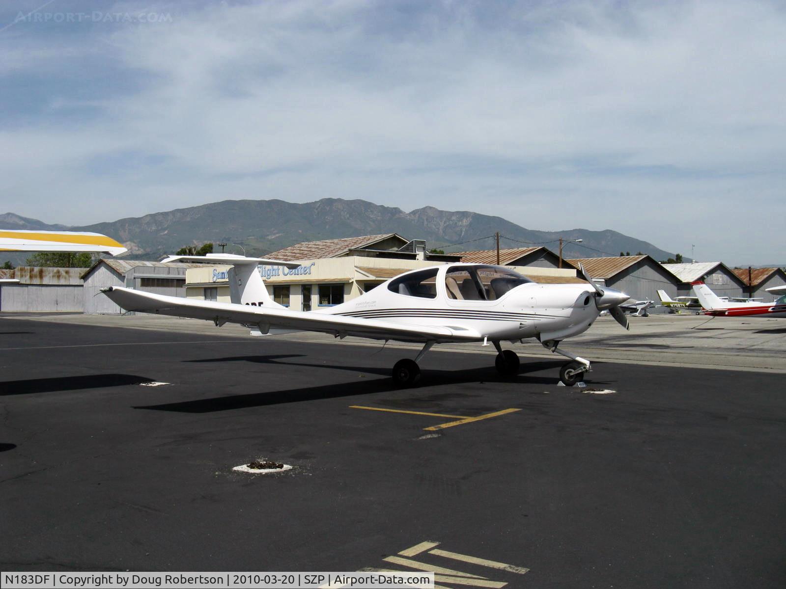 N183DF, 2004 Diamond DA-40 Diamond Star C/N 40.385, 2004 Diamond Aircraft Inds. DA-40 DIAMOND STAR, Lycoming IO-360 MIA+ 180 Hp, Lasar electronic ignition