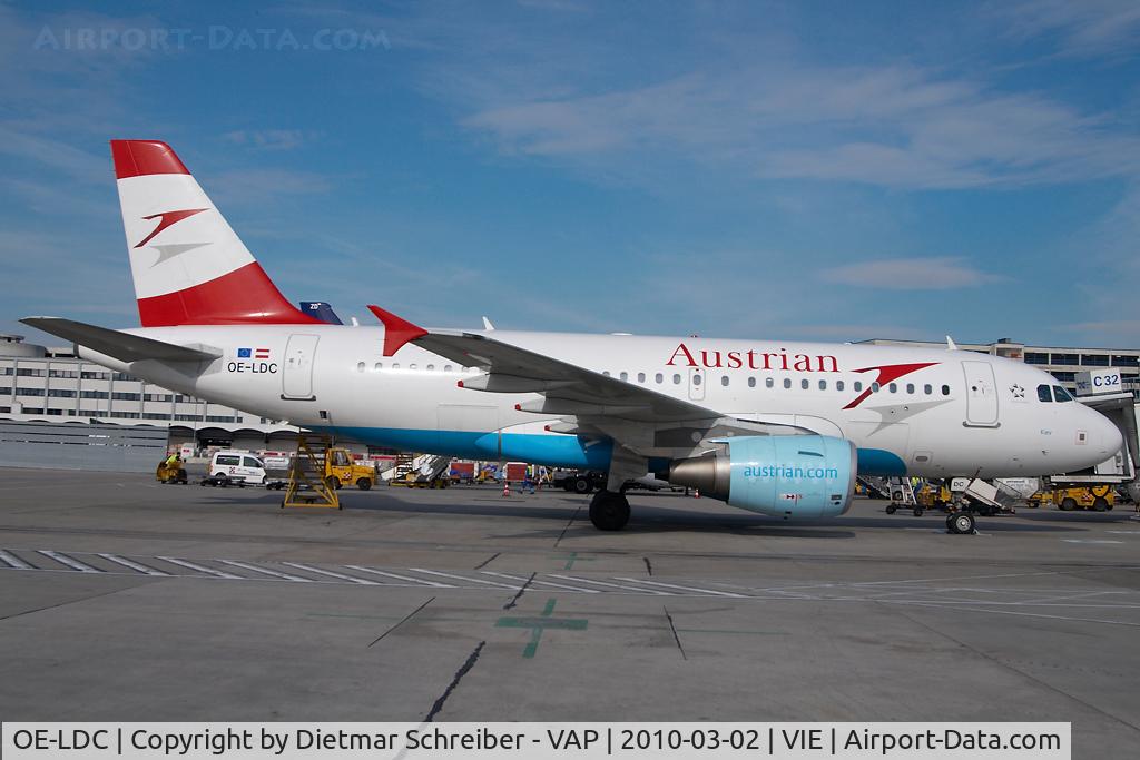 OE-LDC, 2004 Airbus A319-112 C/N 2262, Austrian Airlines Airbus A319