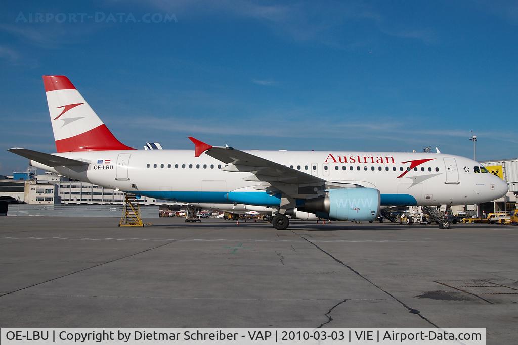 OE-LBU, 2001 Airbus A320-214 C/N 1478, Austrian Airlines Airbus A320